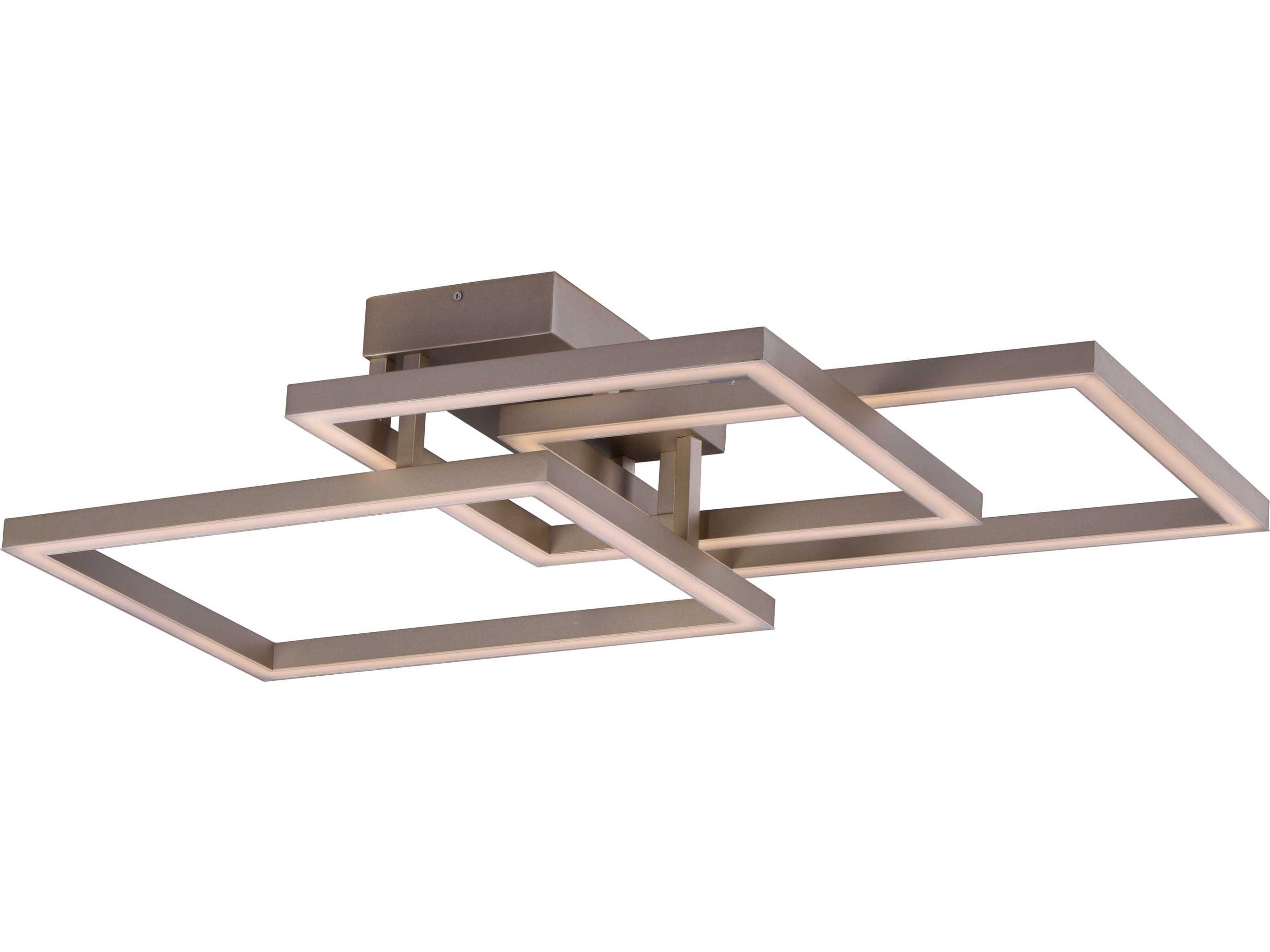 Traverse LED Flush Mount in Champagne