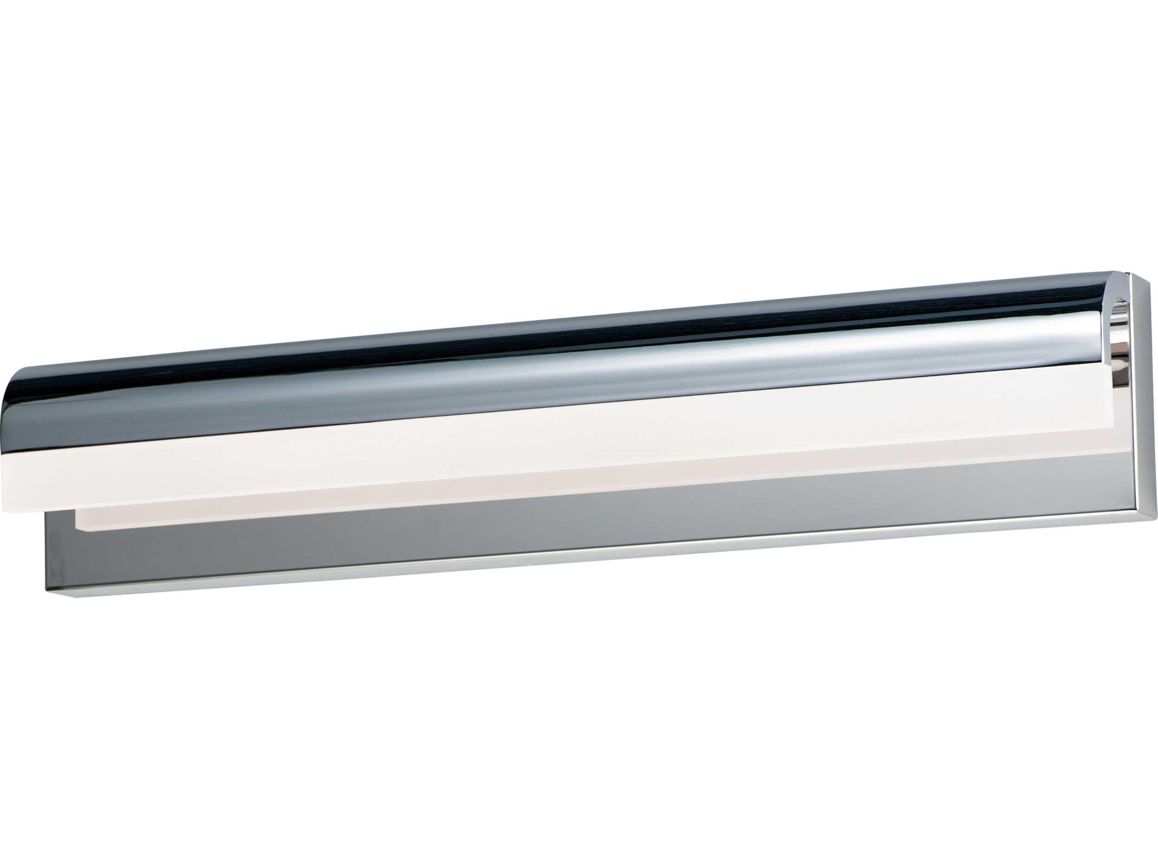 Waterfall 1-Light Polished Chrome LED Vanity Light