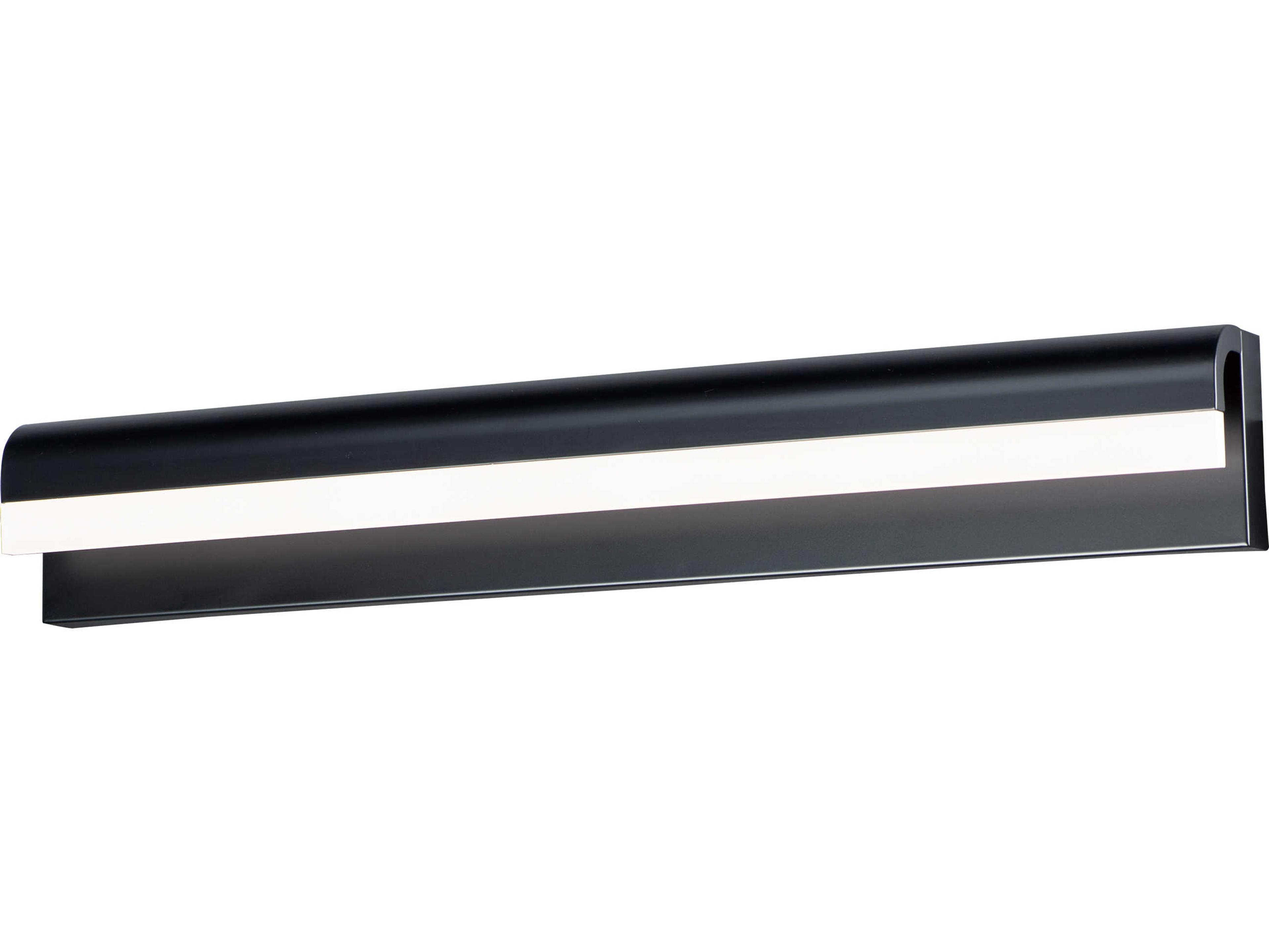 Waterfall 1-Light Black LED Vanity Light