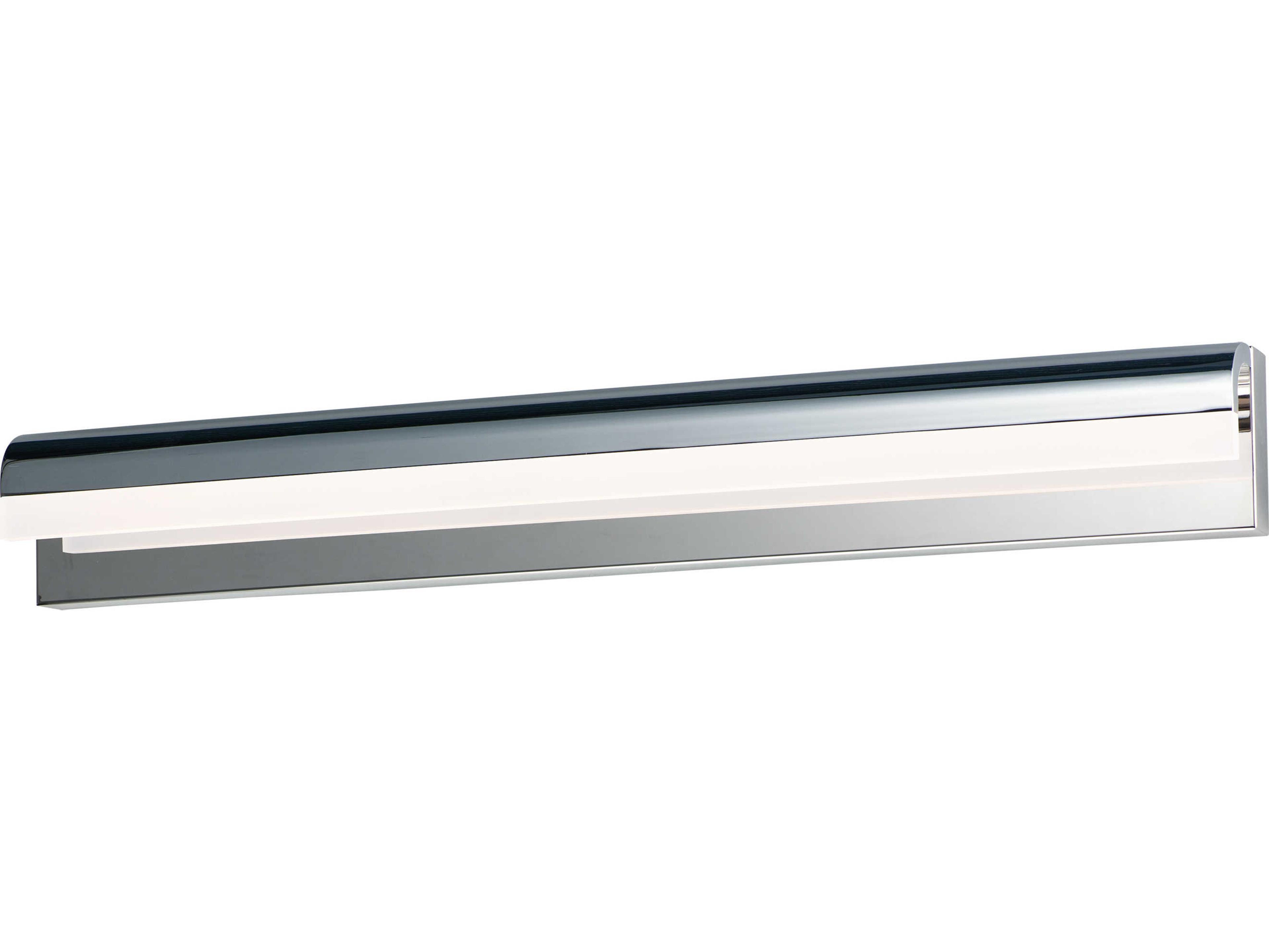 Waterfall 1-Light Polished Chrome LED Vanity Light