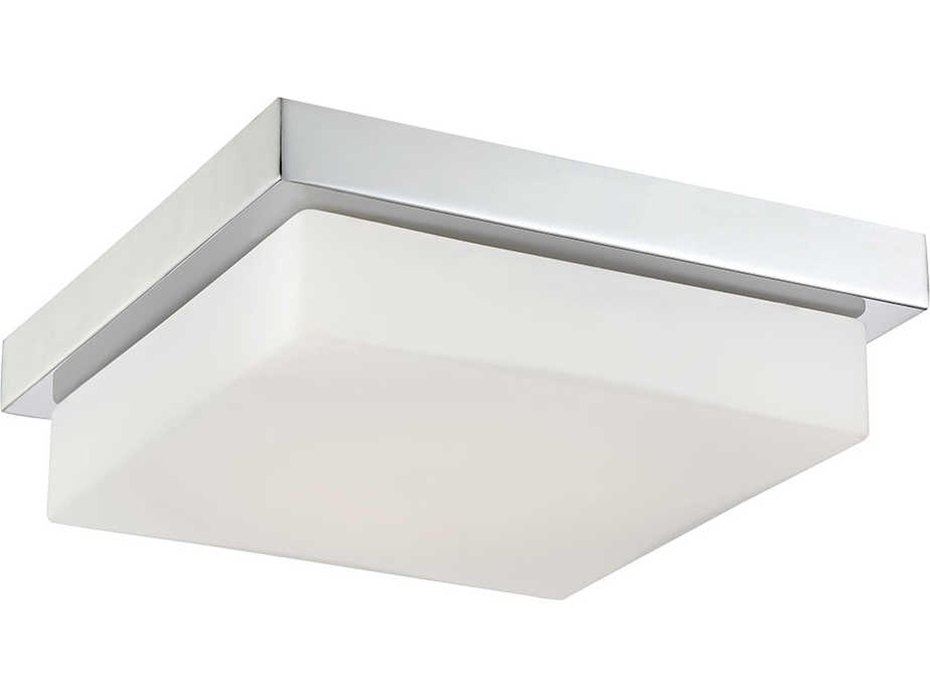 Barlow 1-Light Chrome LED Flush Mount