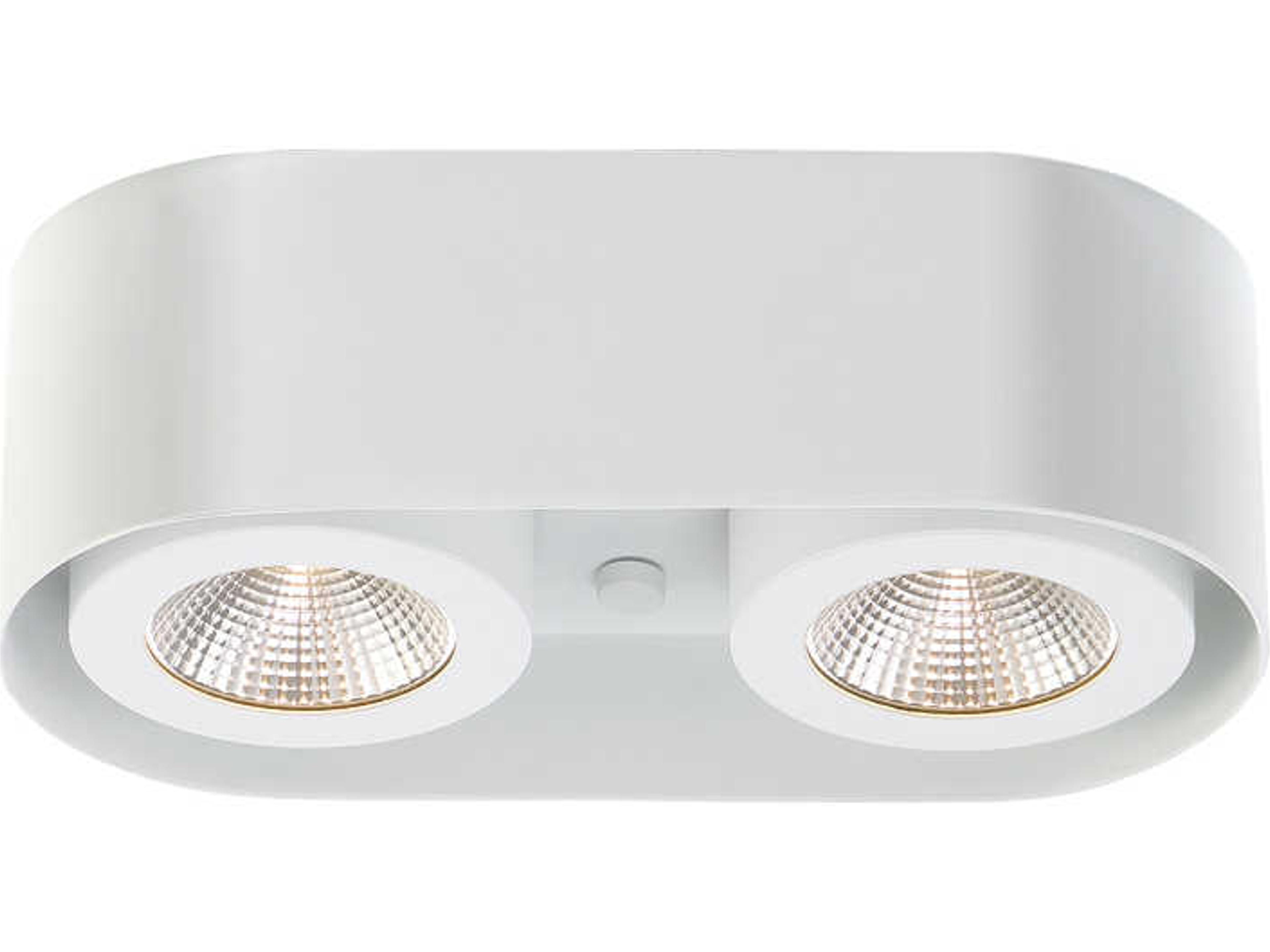 Nymark LED Flush Mount Ceiling Light Modern White