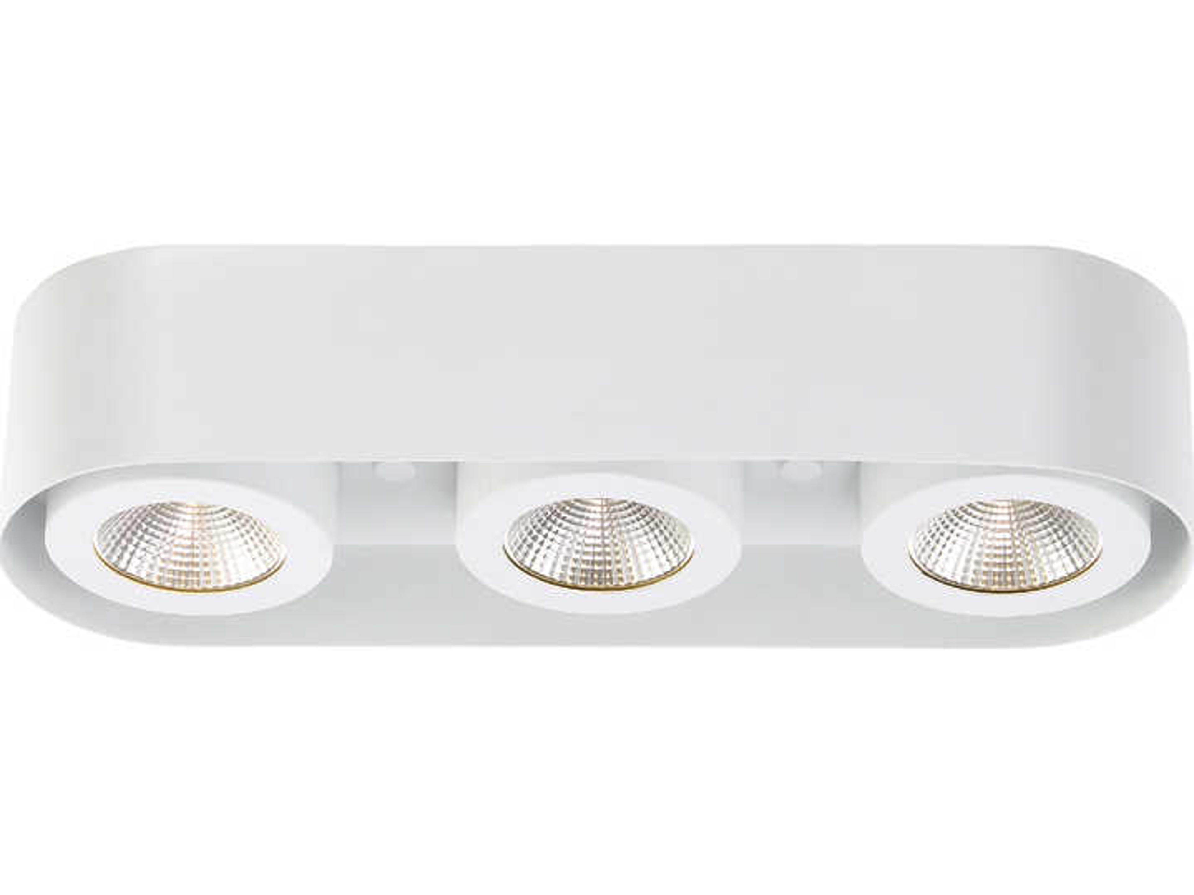 Eurofase Nymark 3-Light White LED Round Flush Mount