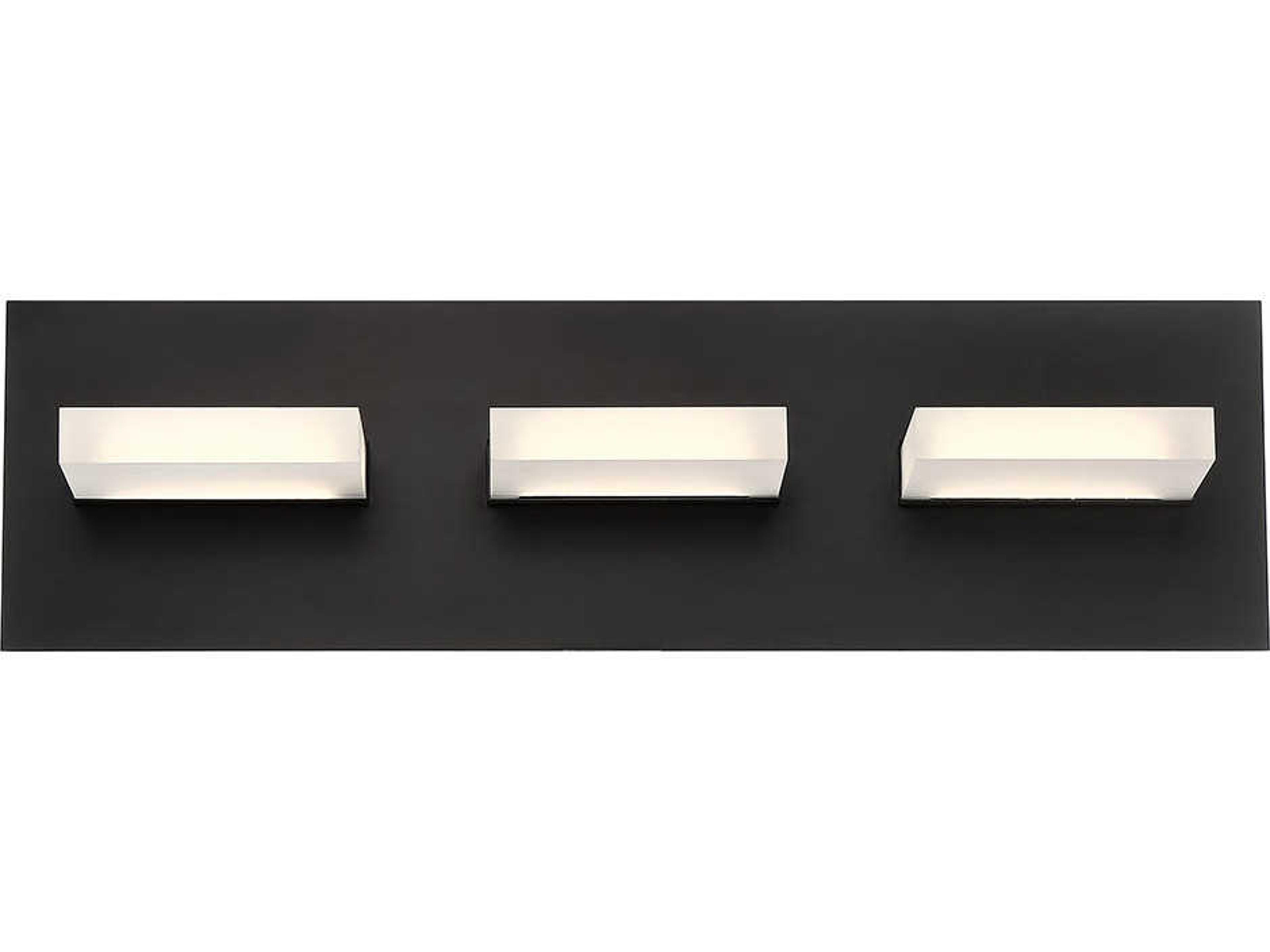 Olson LED Vanity Wall Light Black