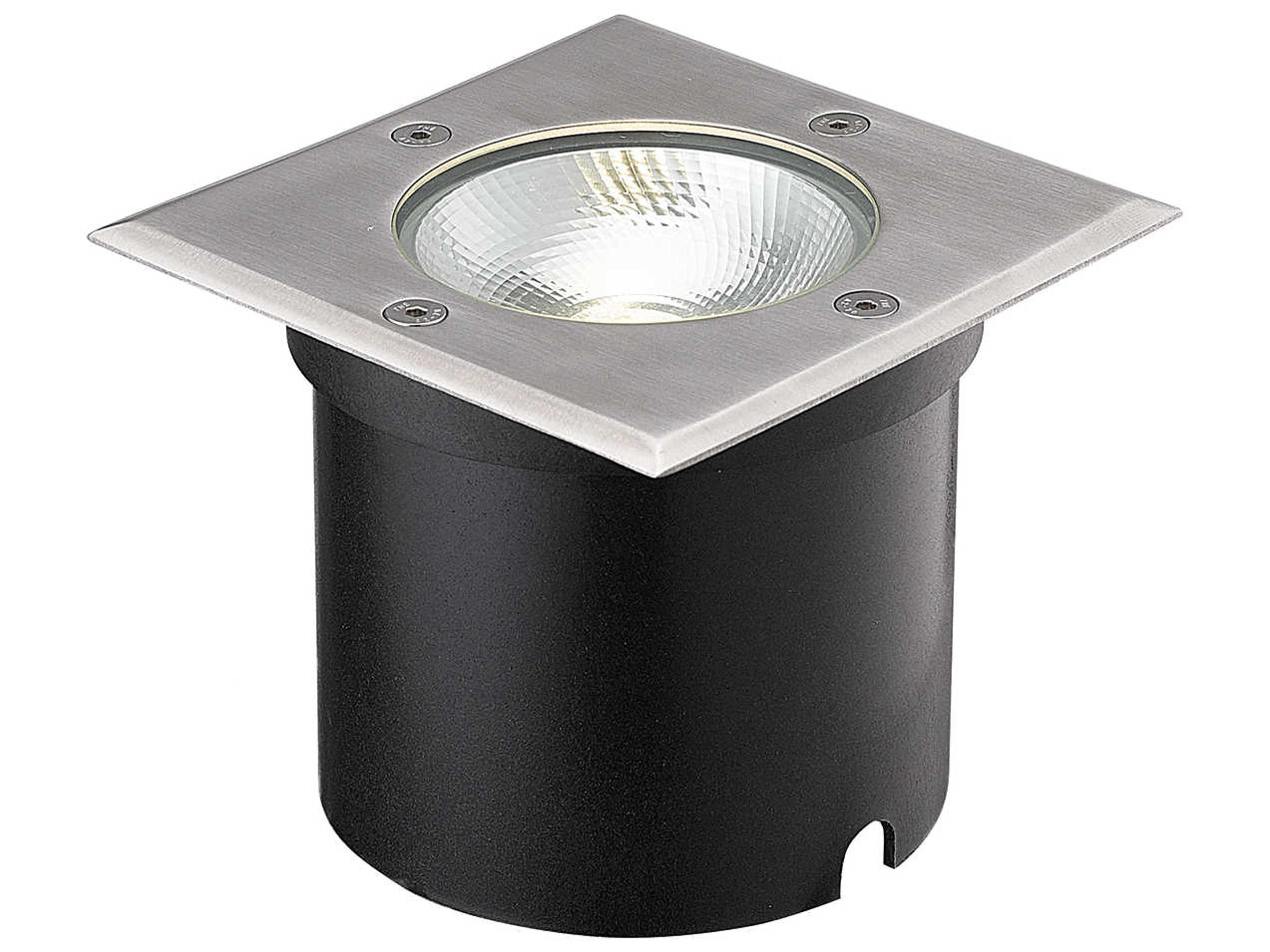 Creya LED Square In-Ground Light Stainless Steel