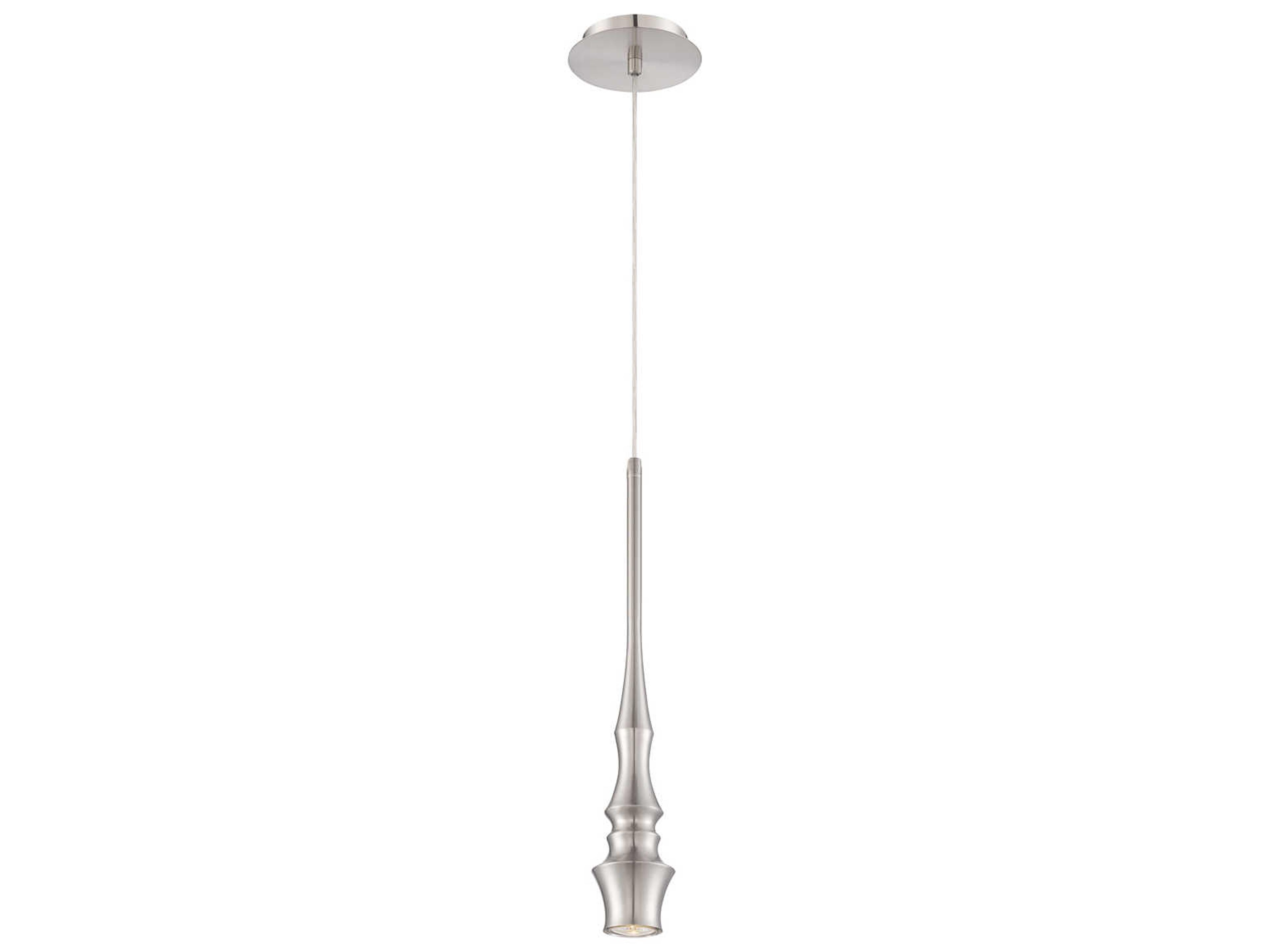 Sano 1-Light Satin Nickel Mini Pendant