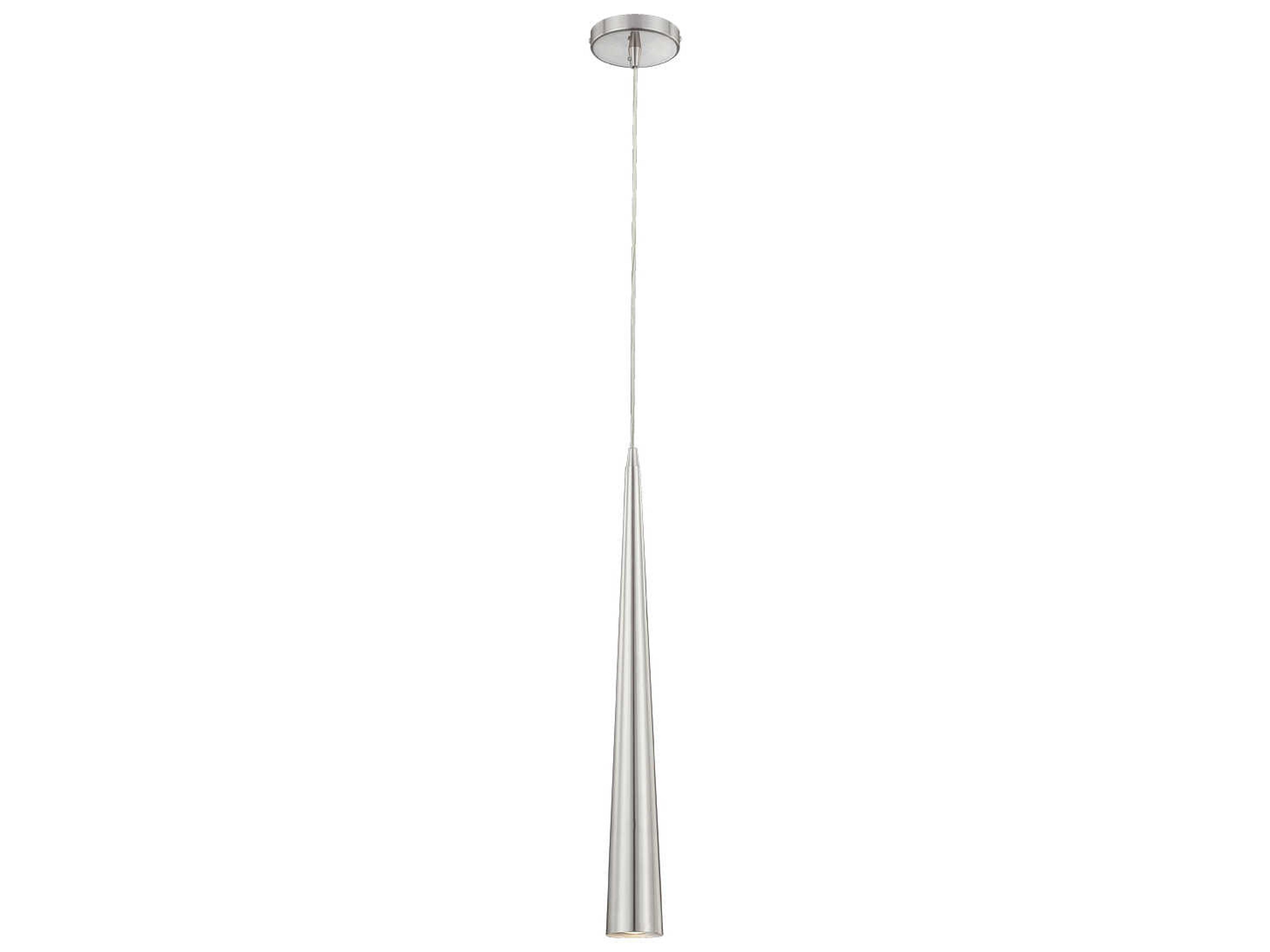 Sliver Pendant Light Polished Nickel Modern