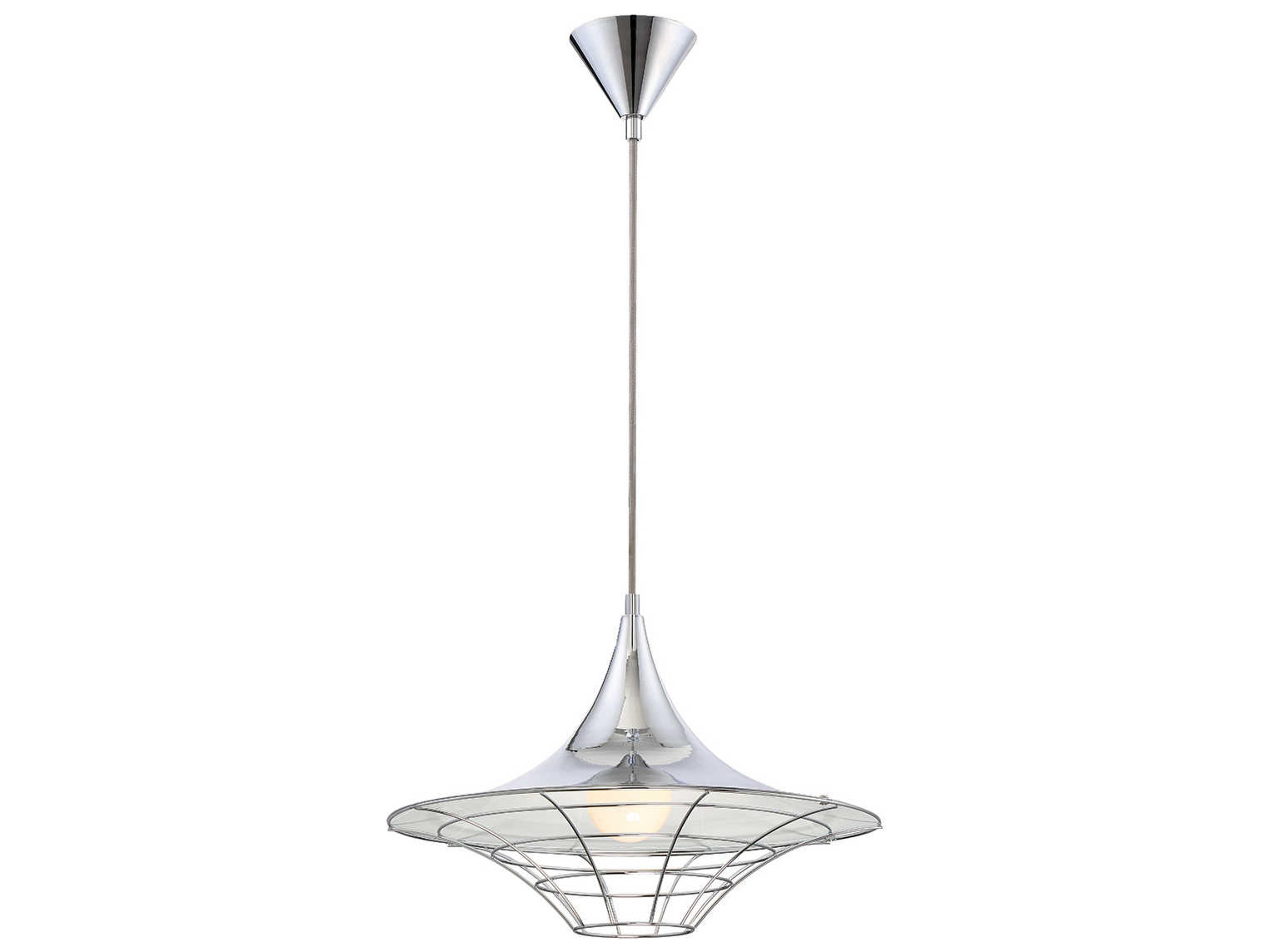 Windsor 1-Light Chrome Pendant