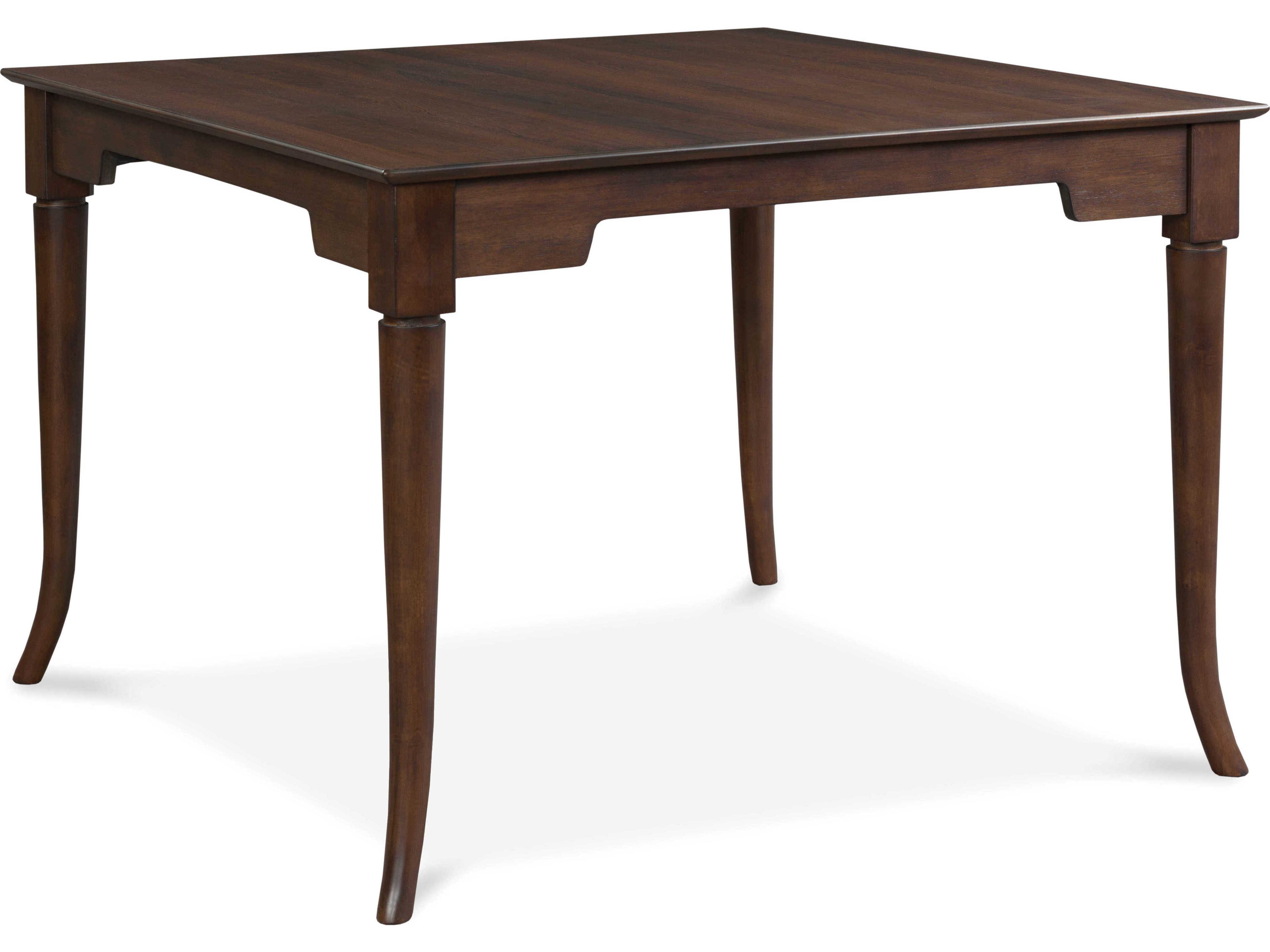 Campaigna Square Wood Cafe Mocha Dining Table