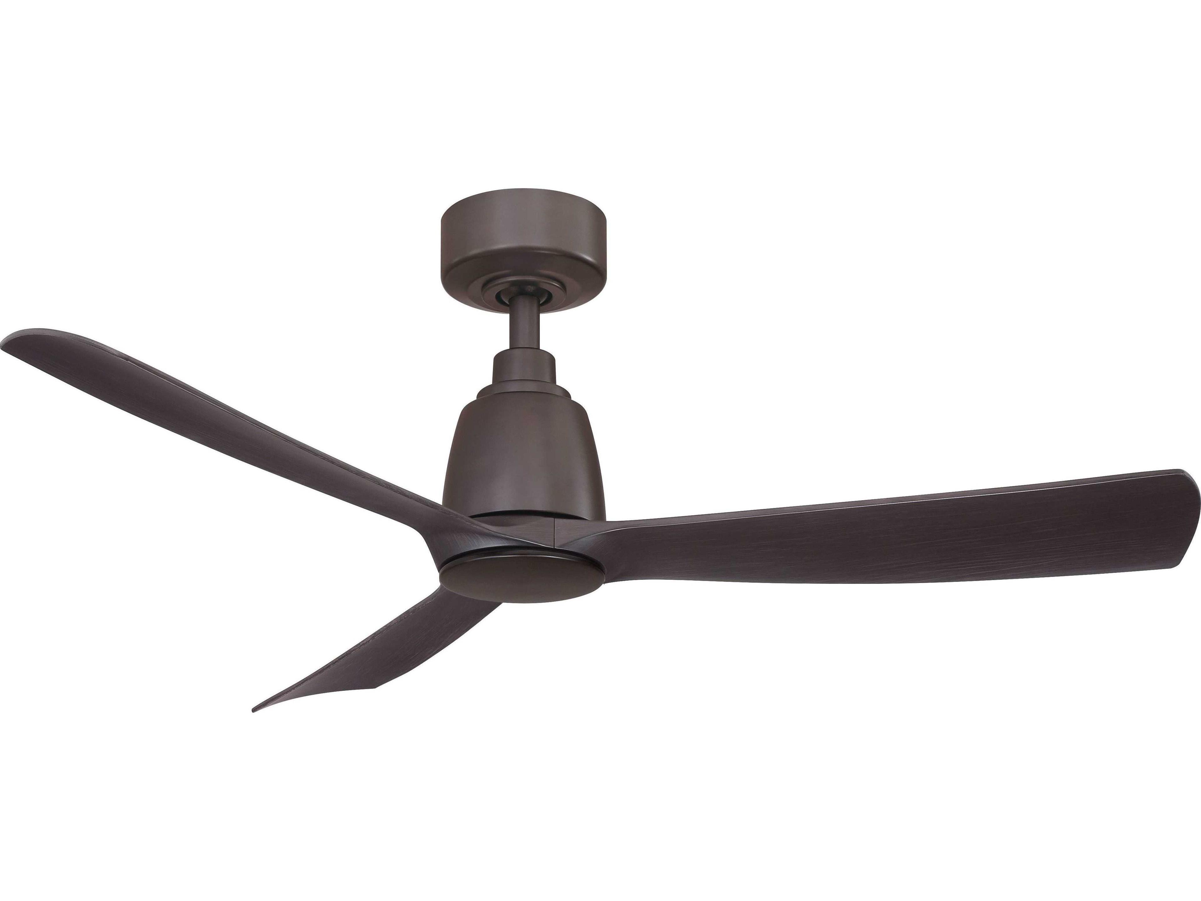 Kute 44 Inch Ceiling Fan in Dark Bronze Indoor Outdoor