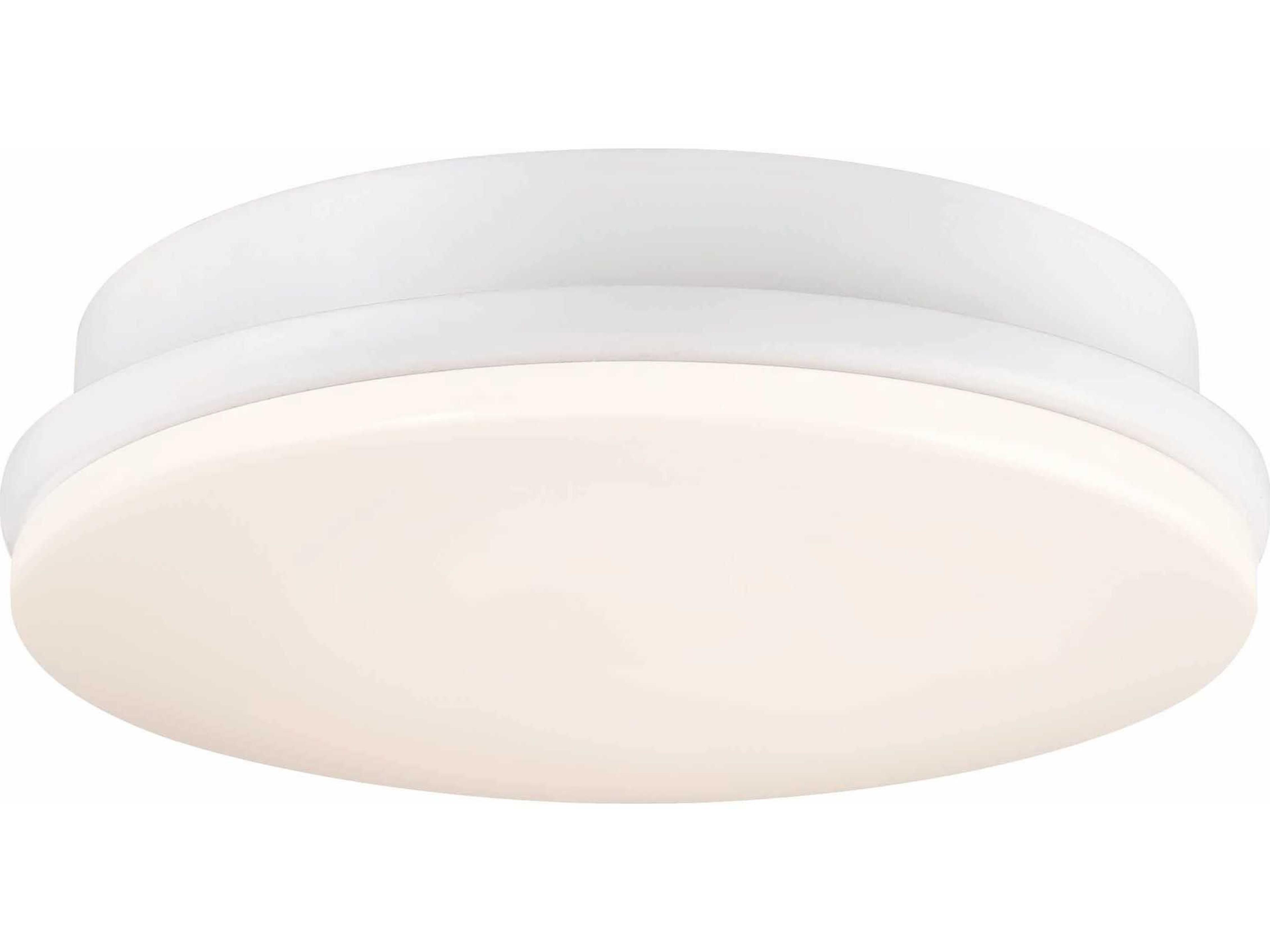 Kute LED Ceiling Fan Light Kit Matte White