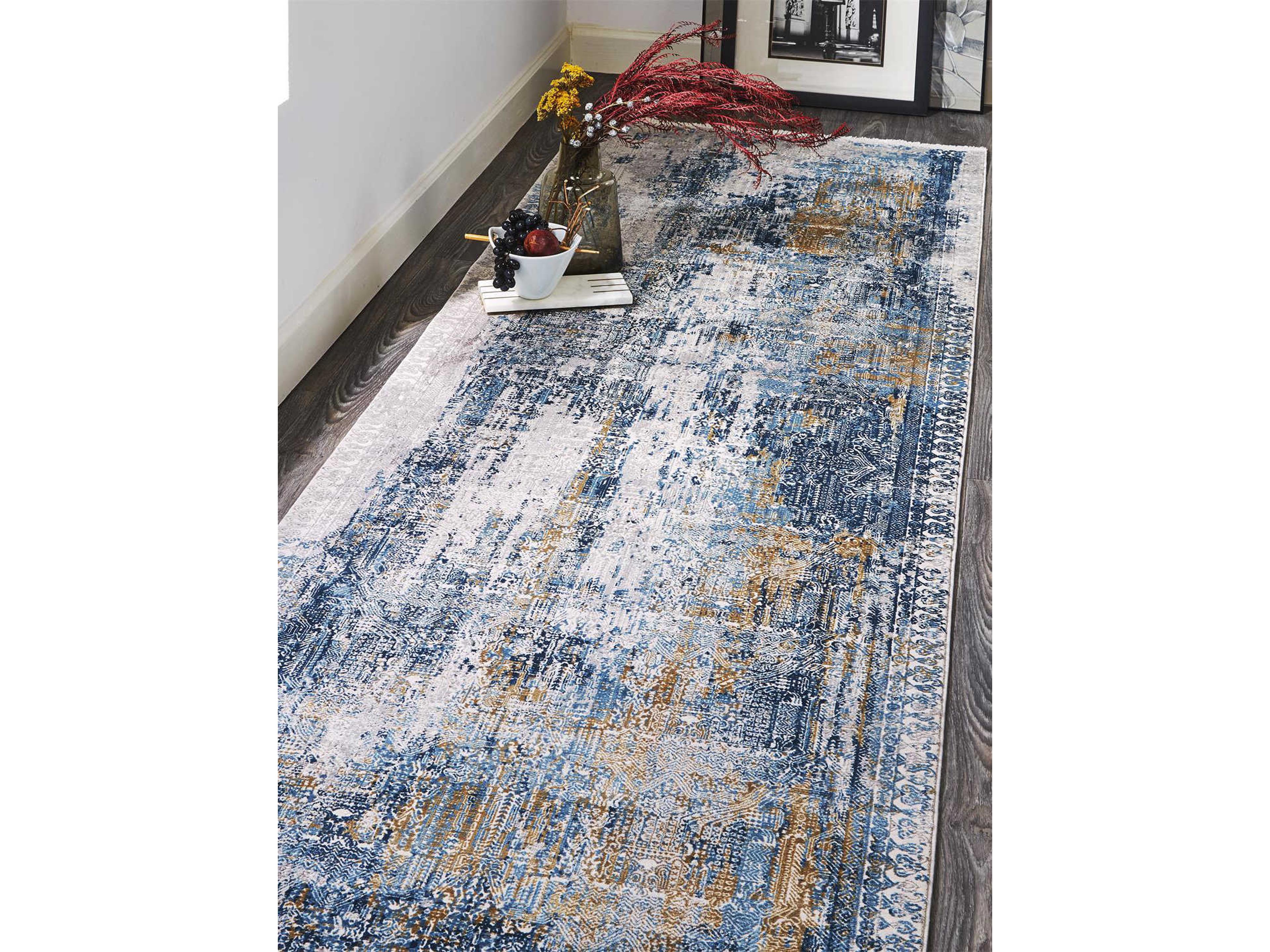 Feizy Rugs Cadiz Abstract Runner Area Rug
