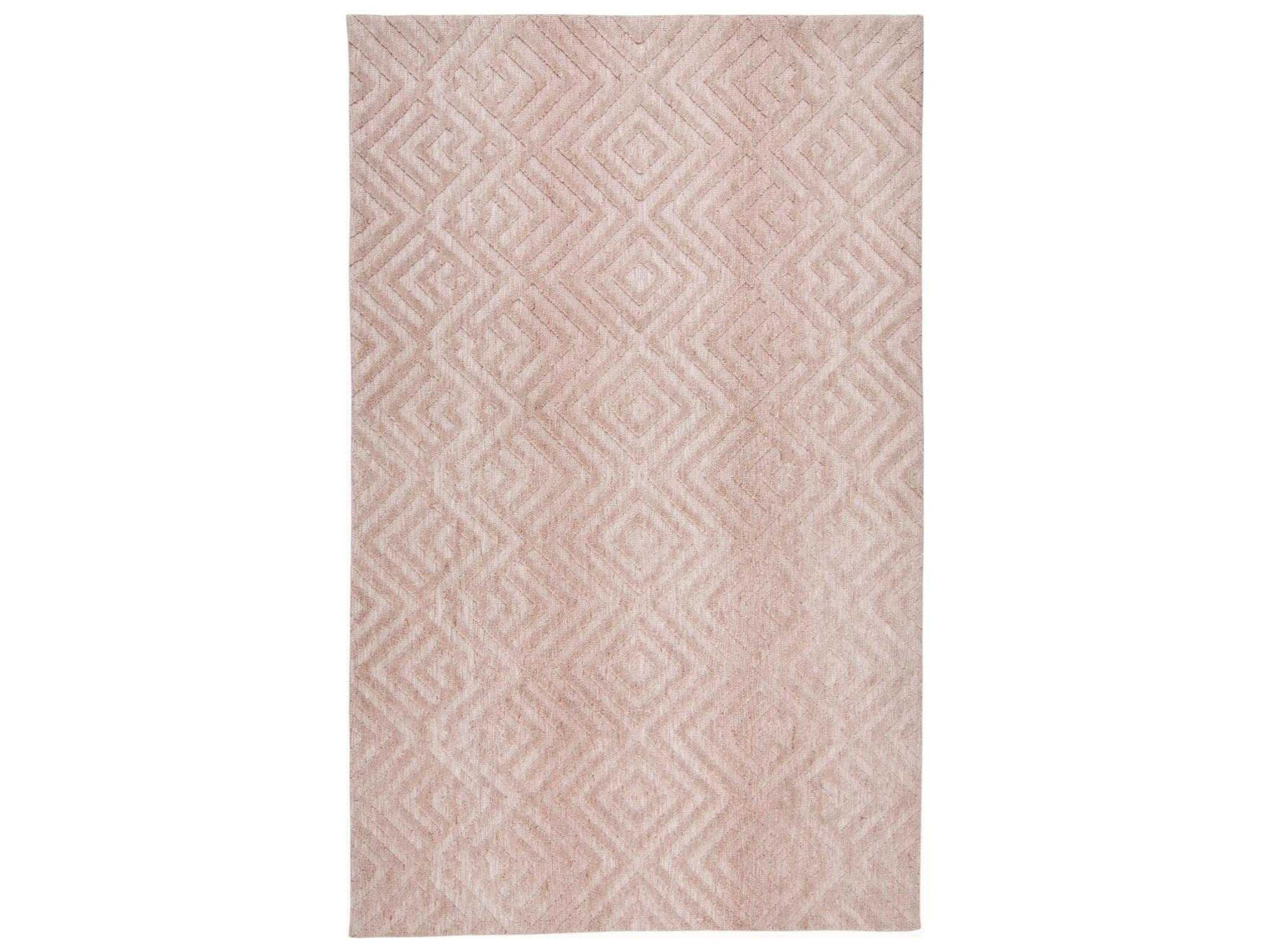 Colton Area Rug Blush Modern Geometric