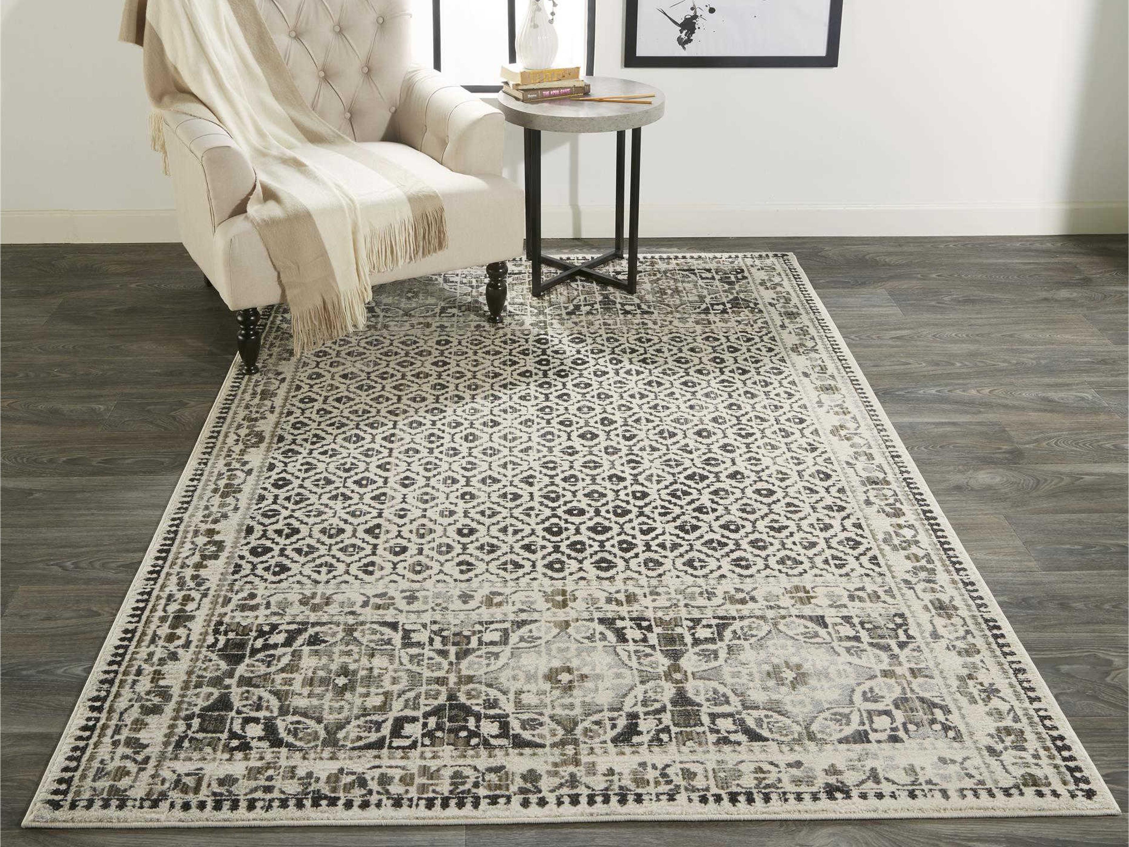 Feizy Rugs Kano Bordered Area Rug