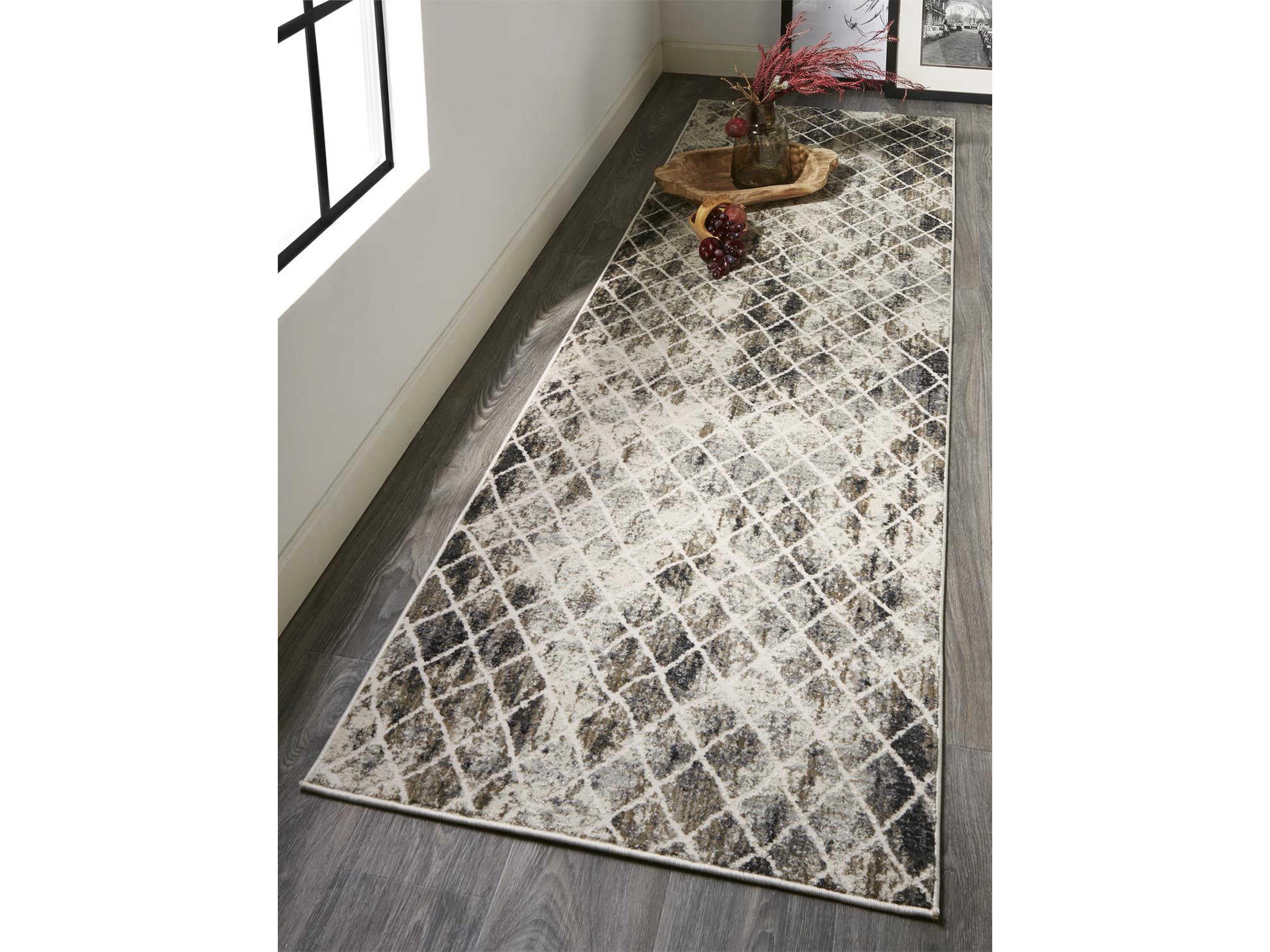 Feizy Rugs Kano Geometric Runner Area Rug