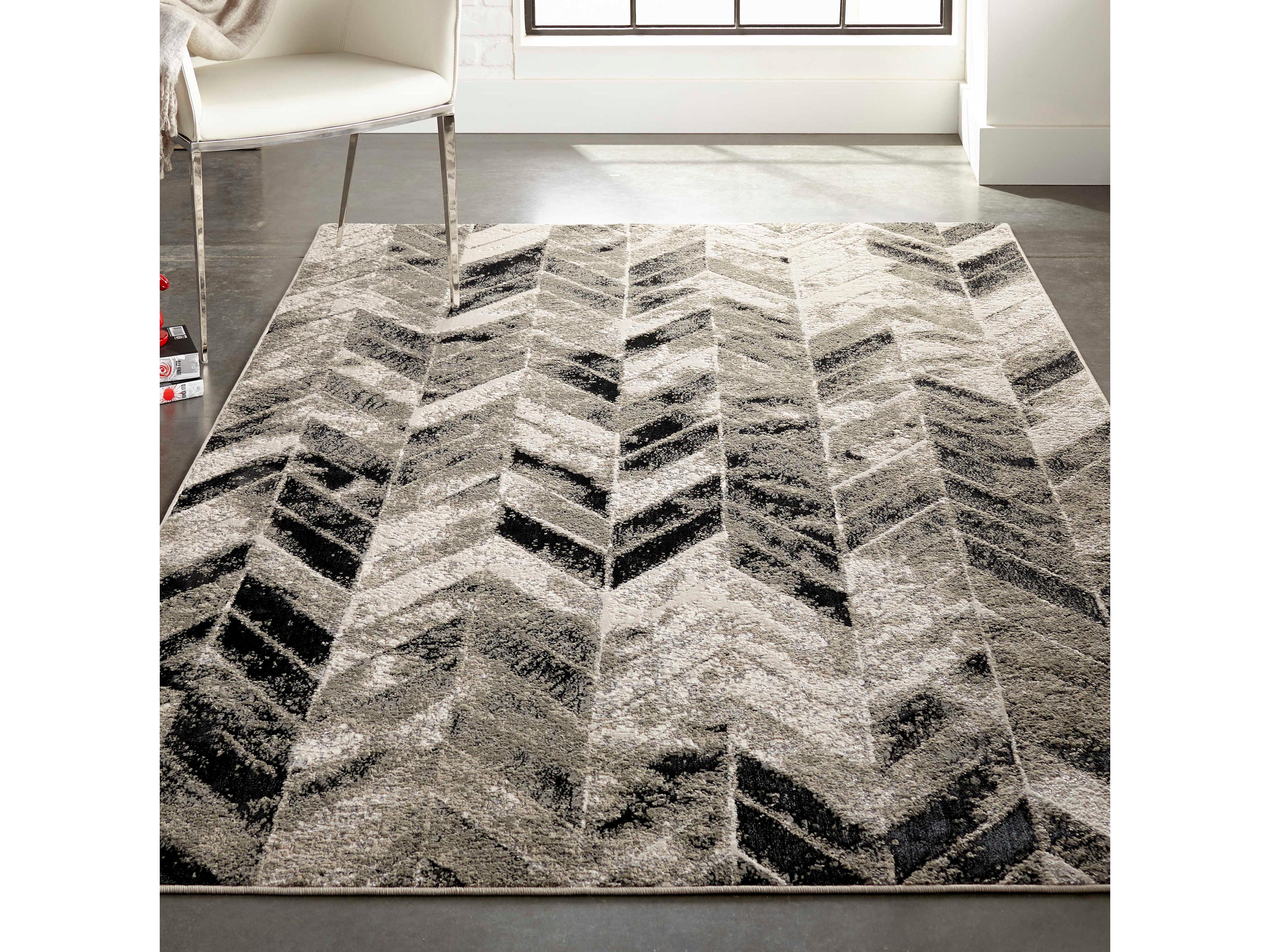 Feizy Rugs Micah Chevron Area Rug