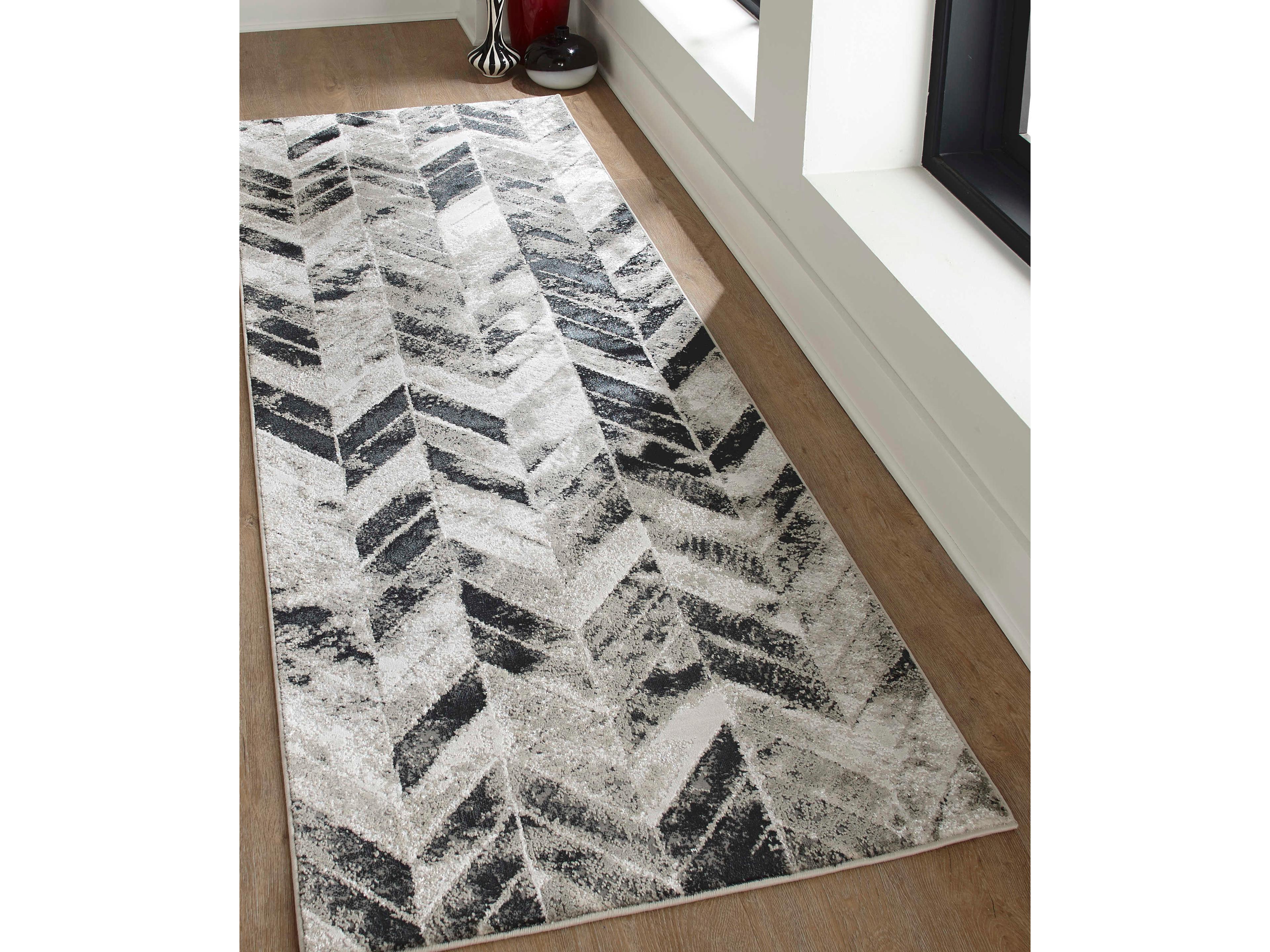 Feizy Rugs Micah Chevron Runner Area Rug