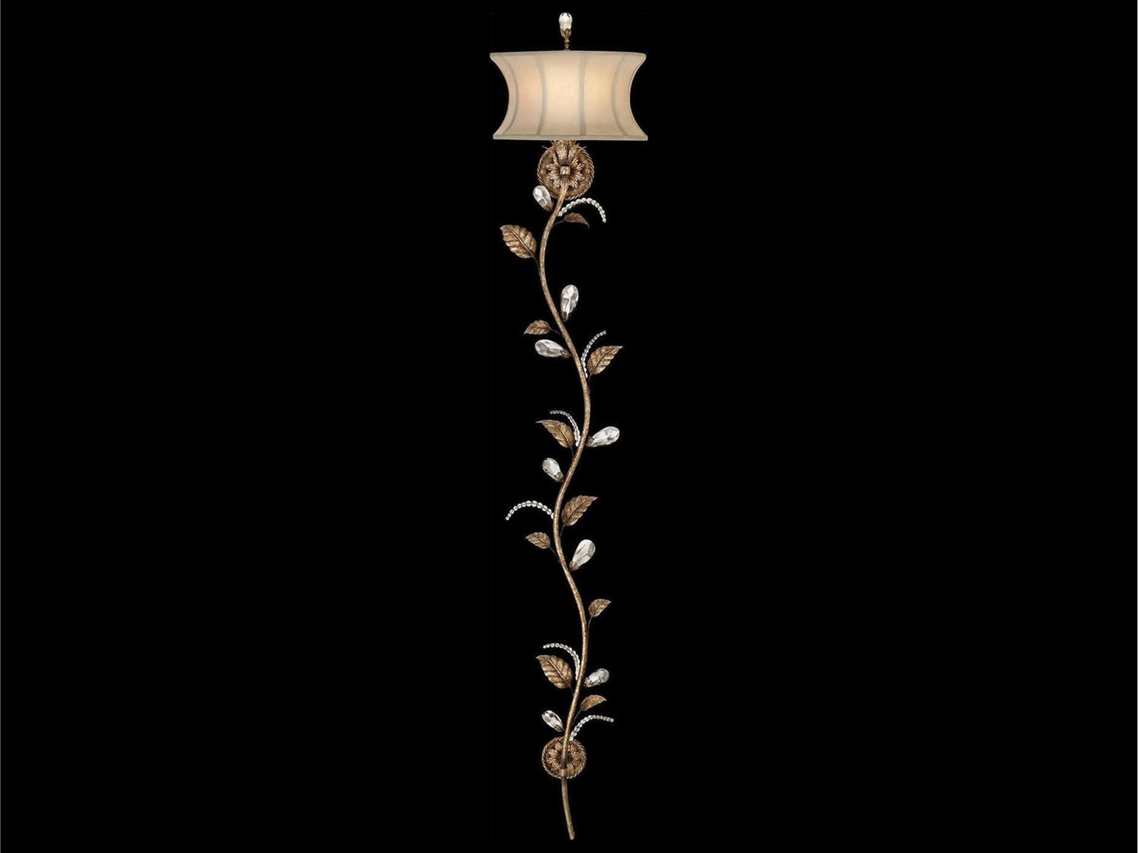 A Midsummer Nights Dream Brown Crystal Wall Sconce