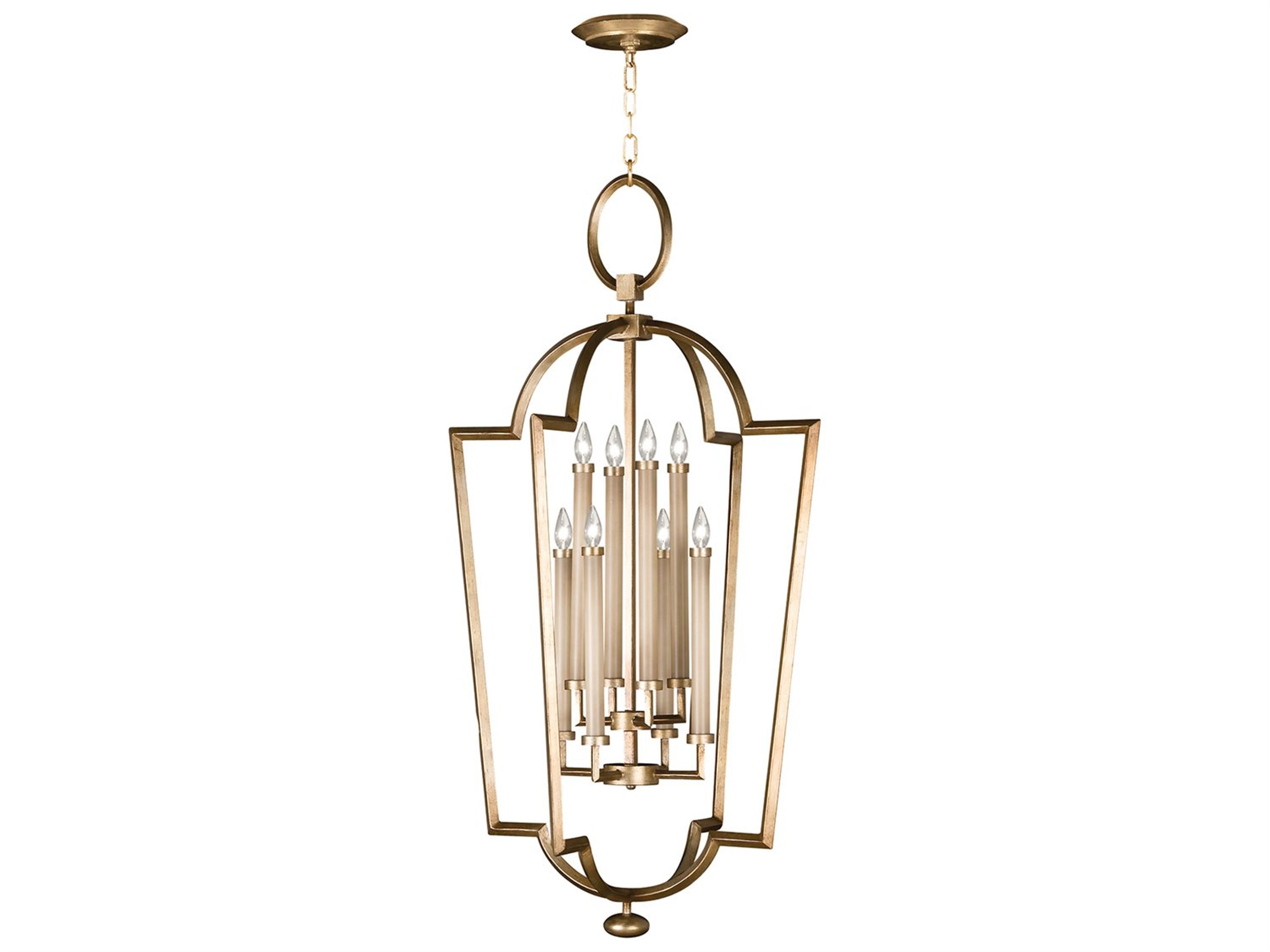 Fine Art Handcrafted Lighting Allegretto 8-Light Gold Pendant