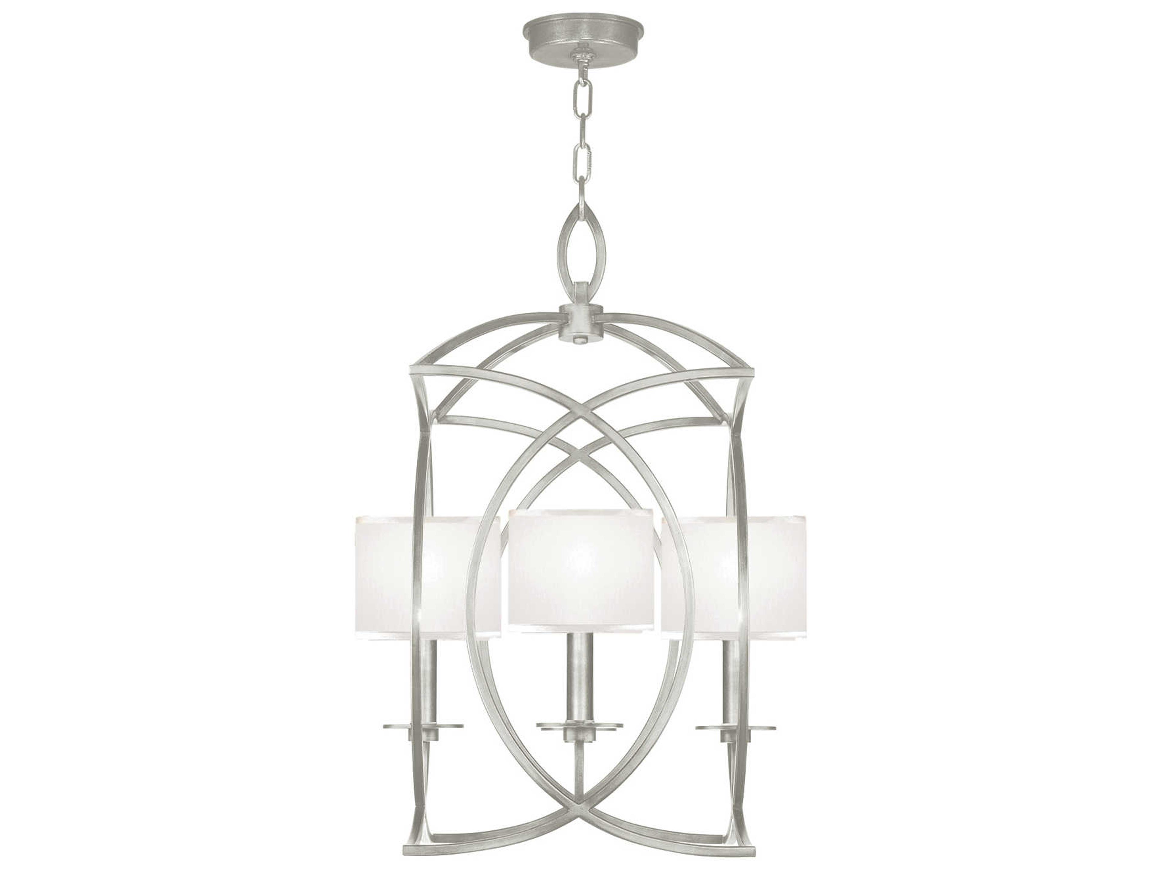 Cienfuegos 4-Light Silver Leaf Empire Chandelier