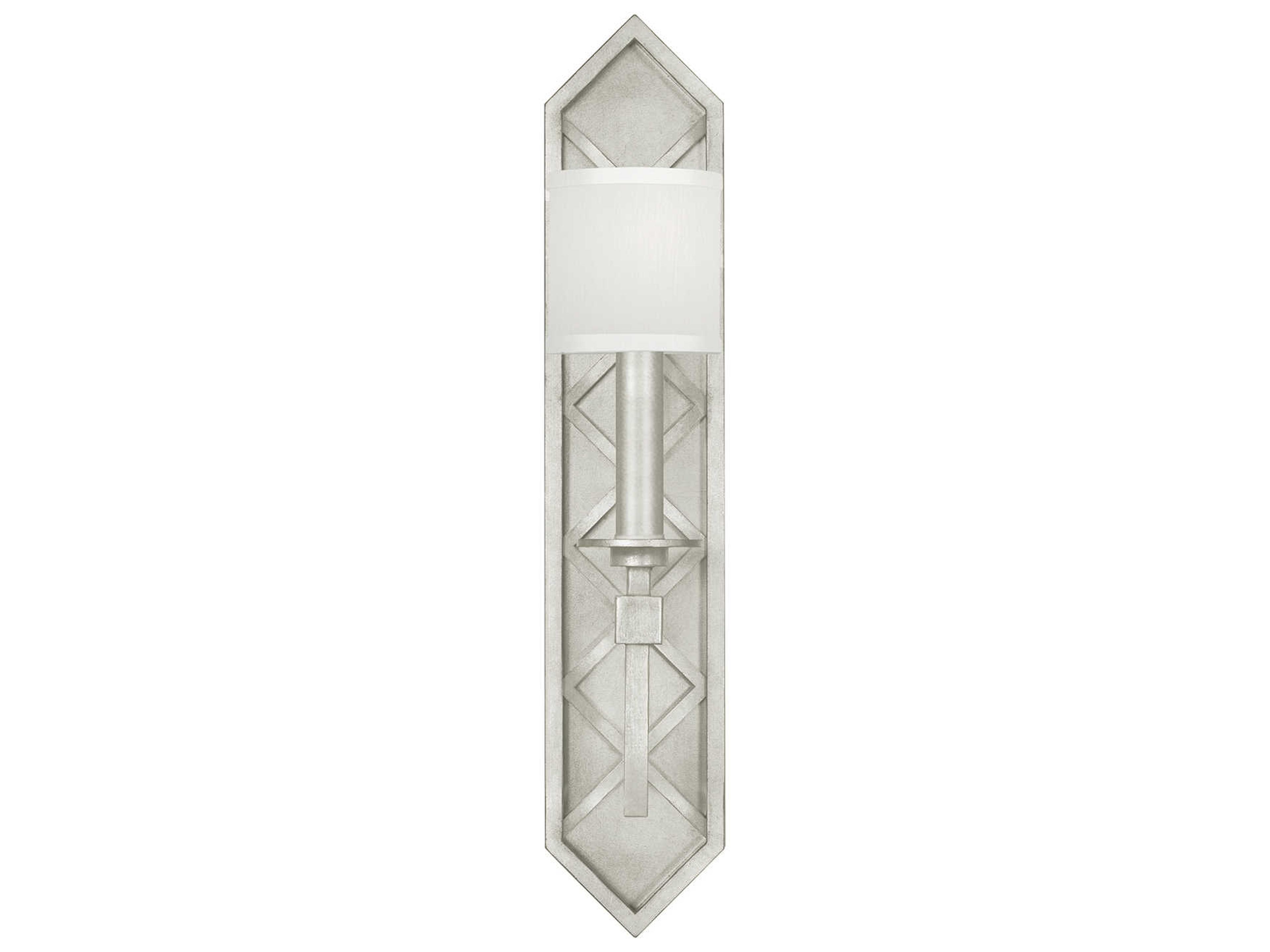 Cienfuegos 1-Light Silver Leaf Wall Sconce
