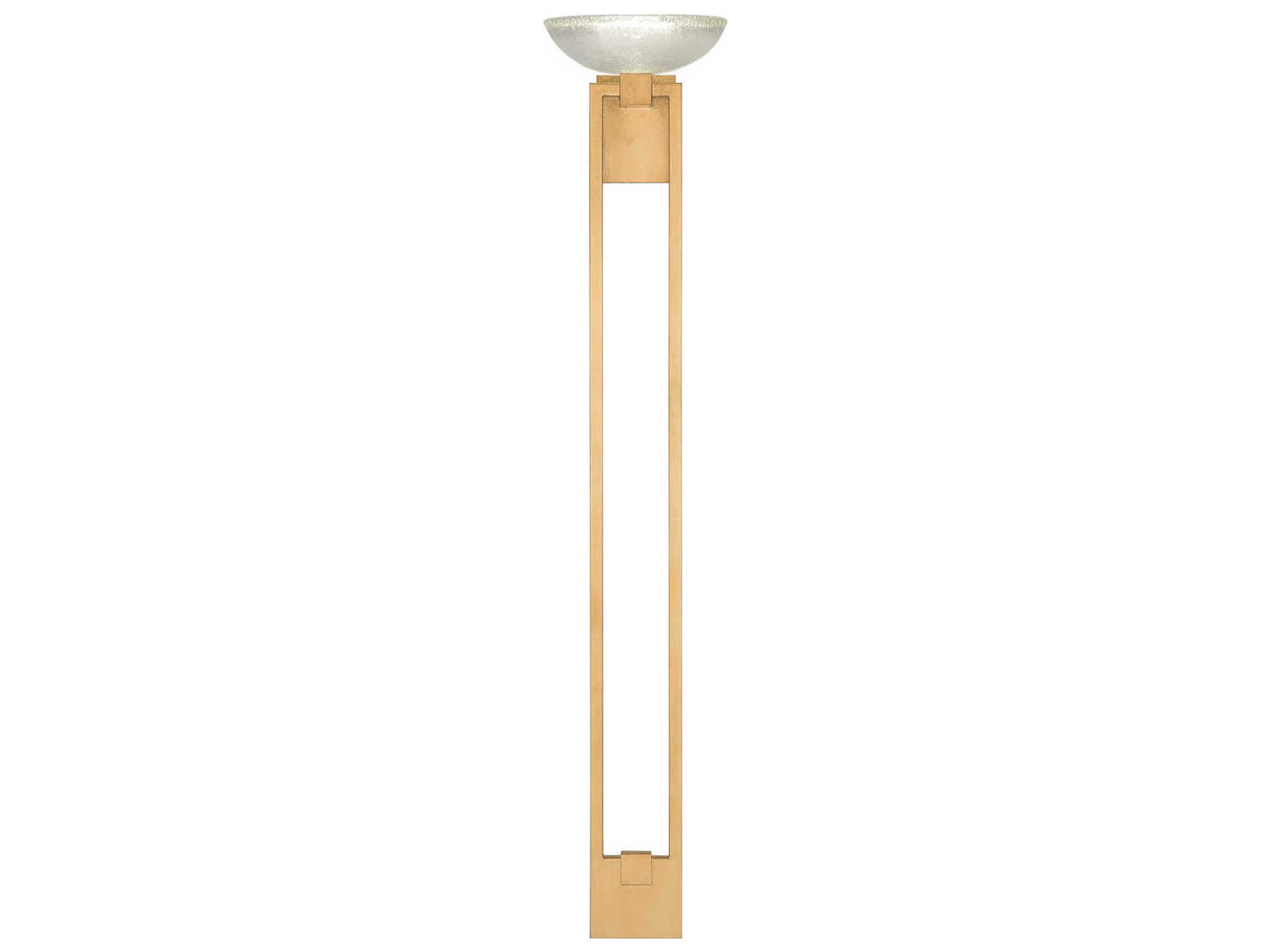 Delphi 1-Light Gold Glass LED Wall Sconce
