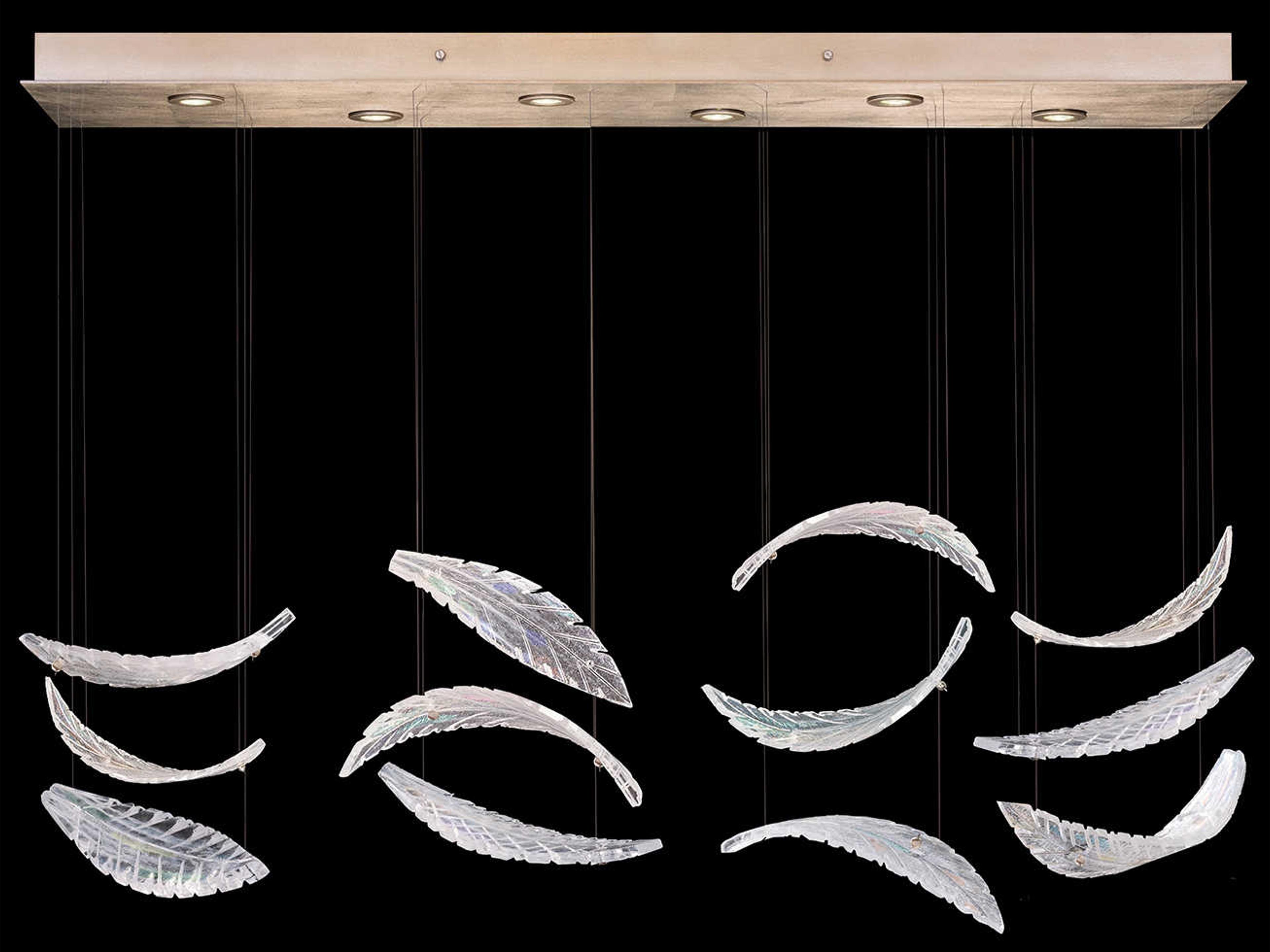 Elevate Rectangular Pendant Light Gold