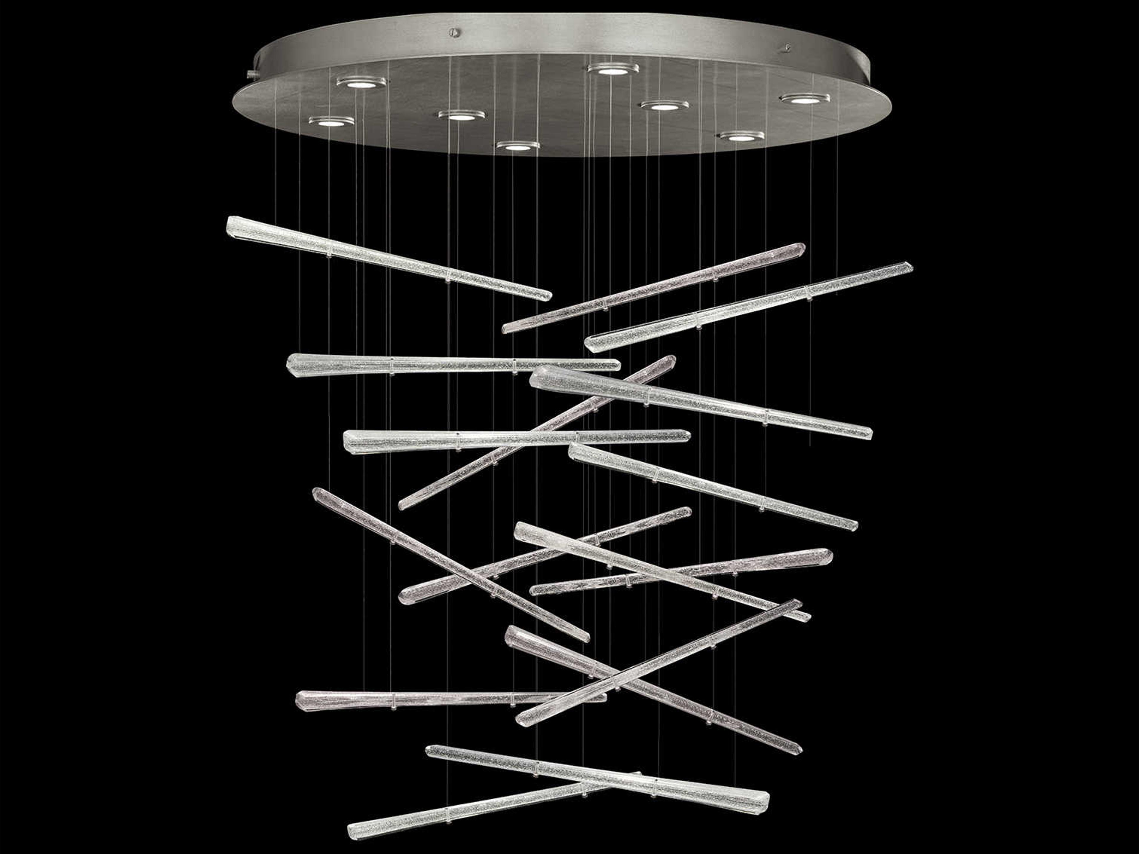 Elevate Pendant Light Silver Leaf