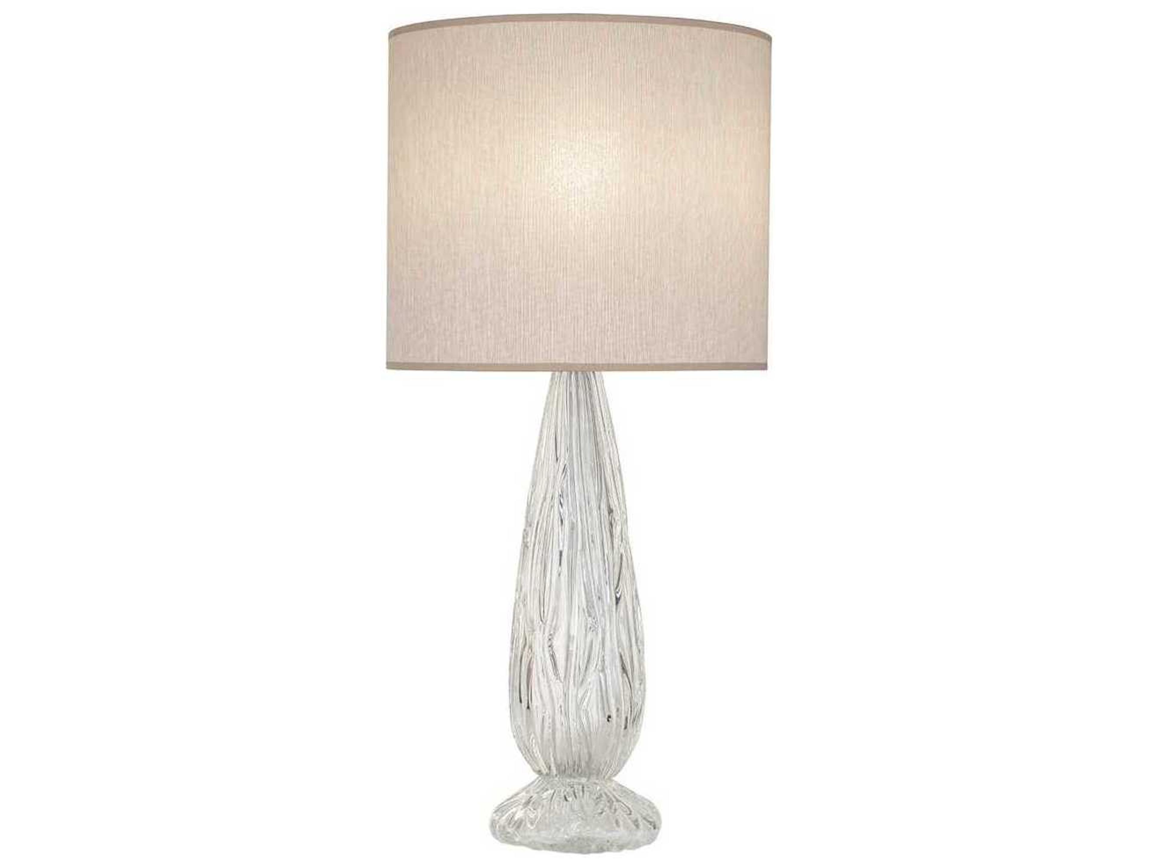 Las Olas Gold Leaf Glass LED Buffet Lamp