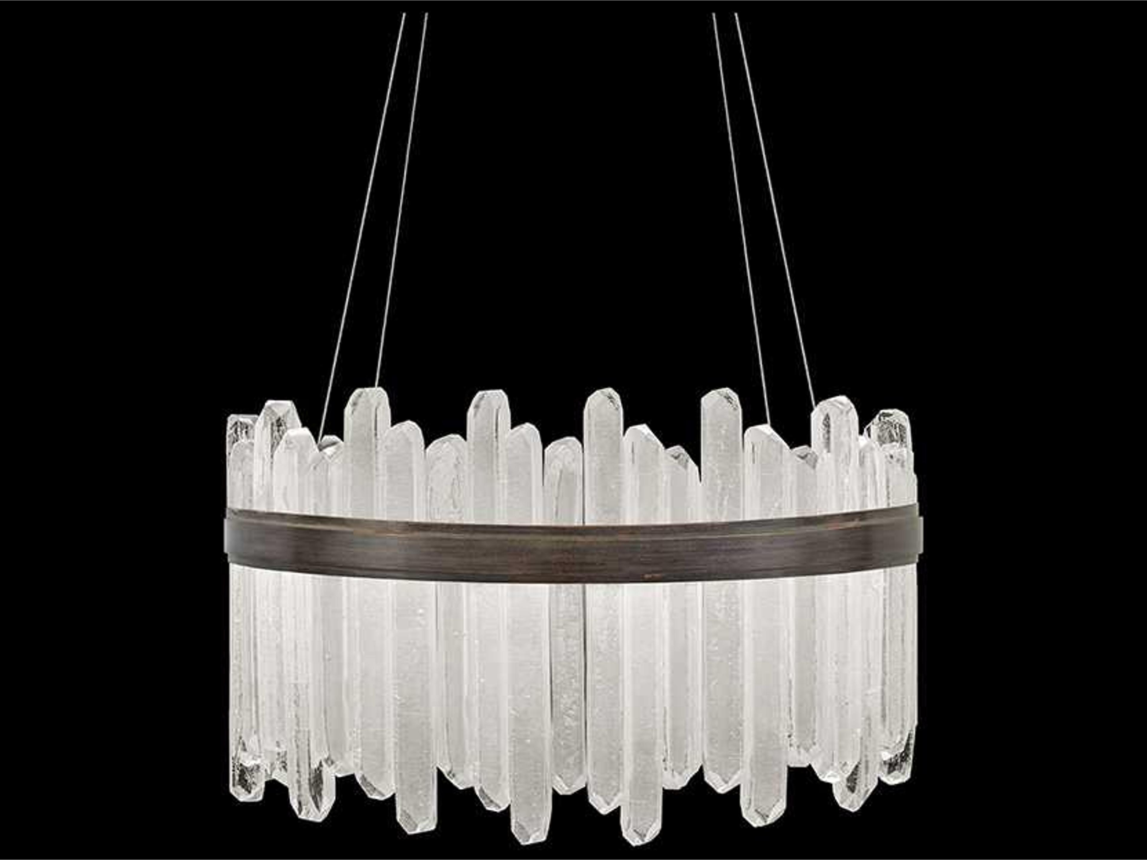 Lior Pendant Round Bronze LED