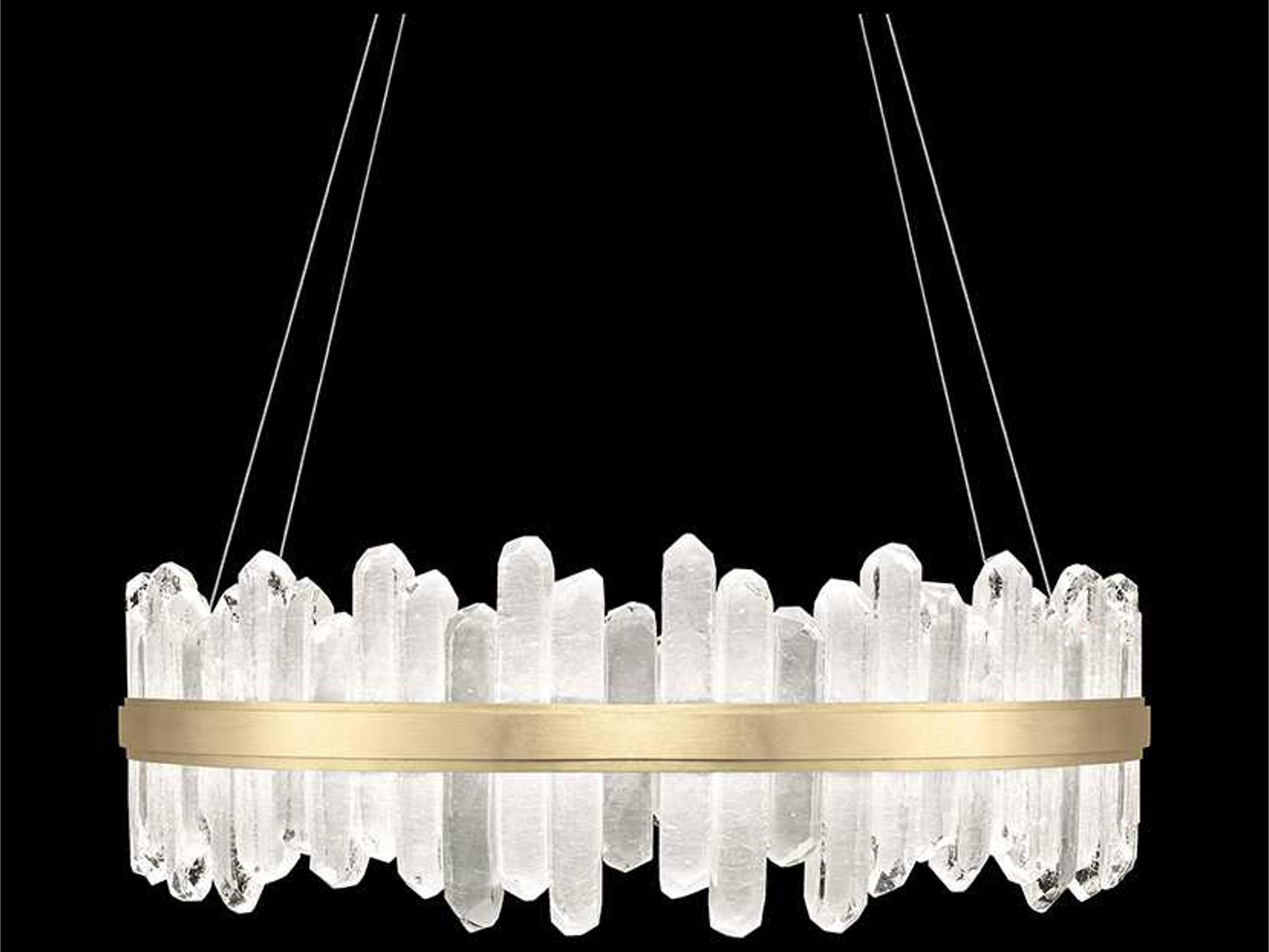 Lior Round Pendant Light Gold