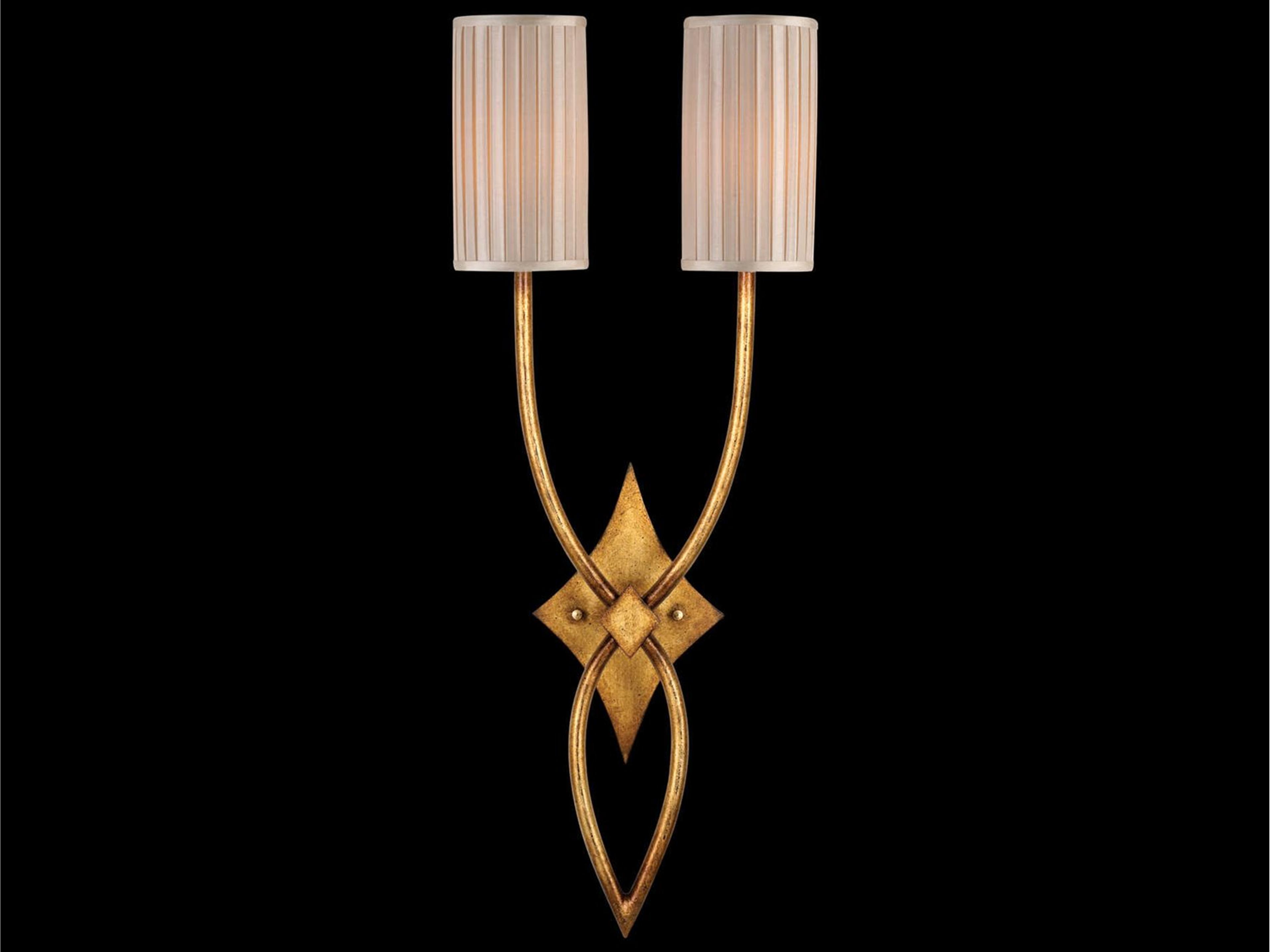 Allegretto Gold Wall Sconce