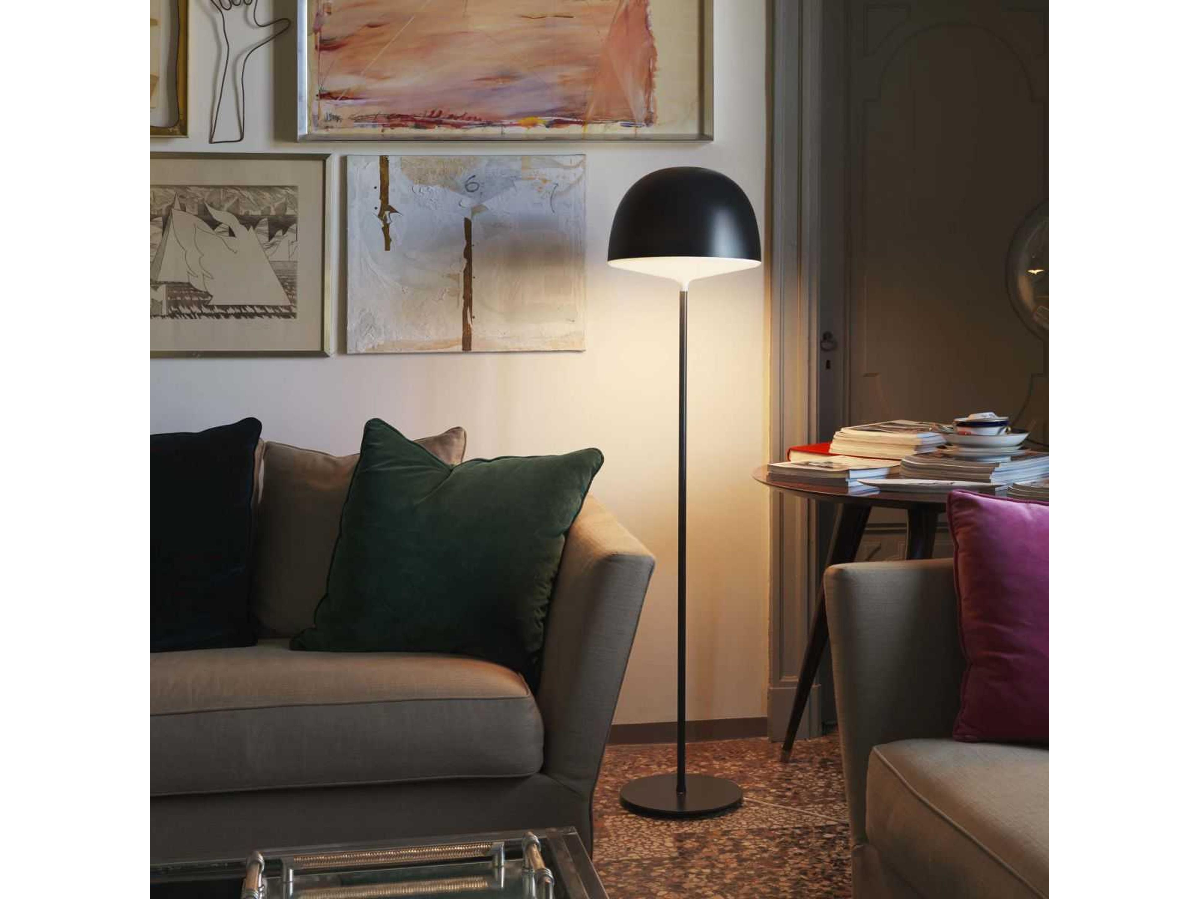 Cheshire Floor Lamp in Black