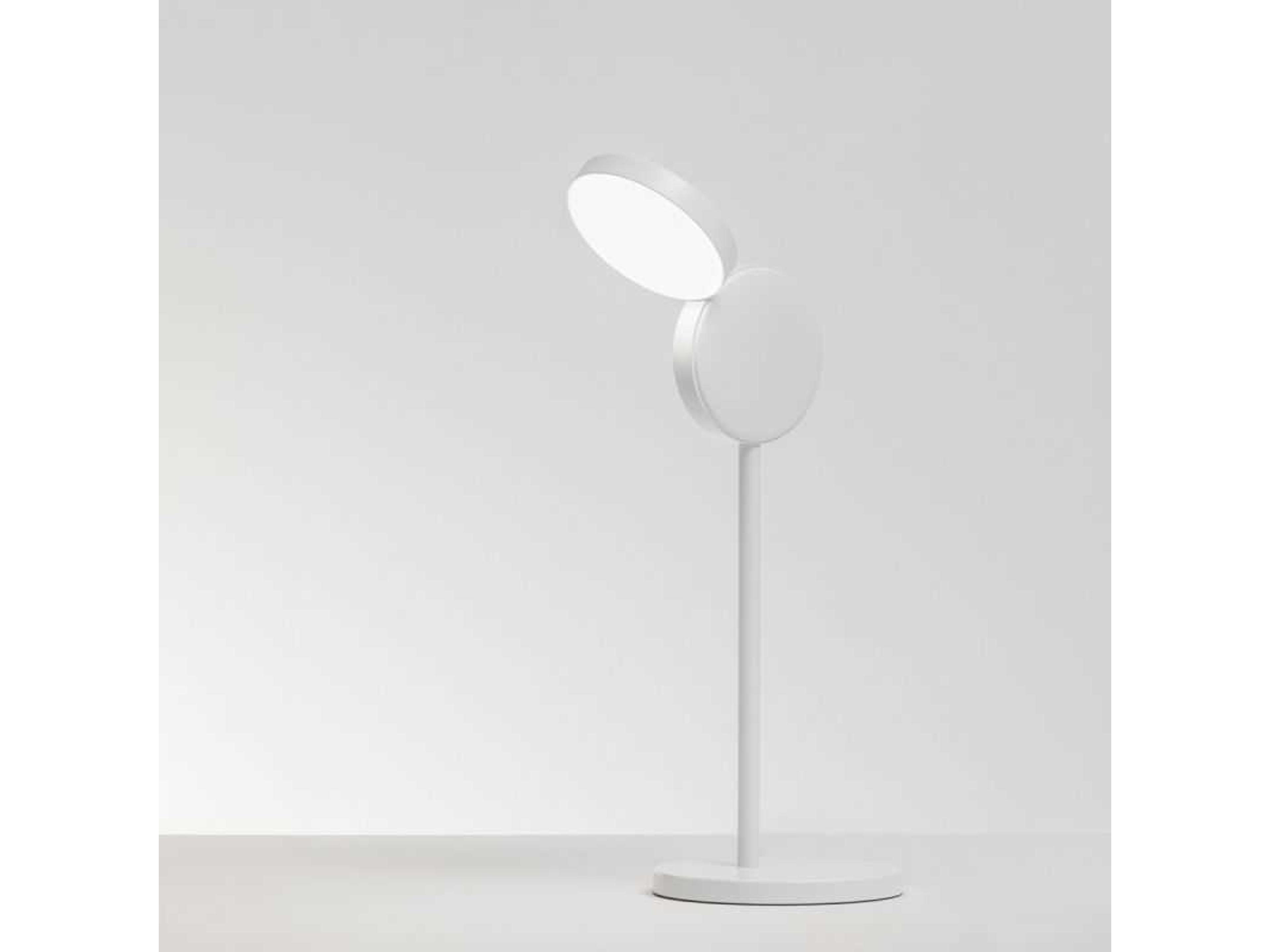 Optunia LED White Table Lamp