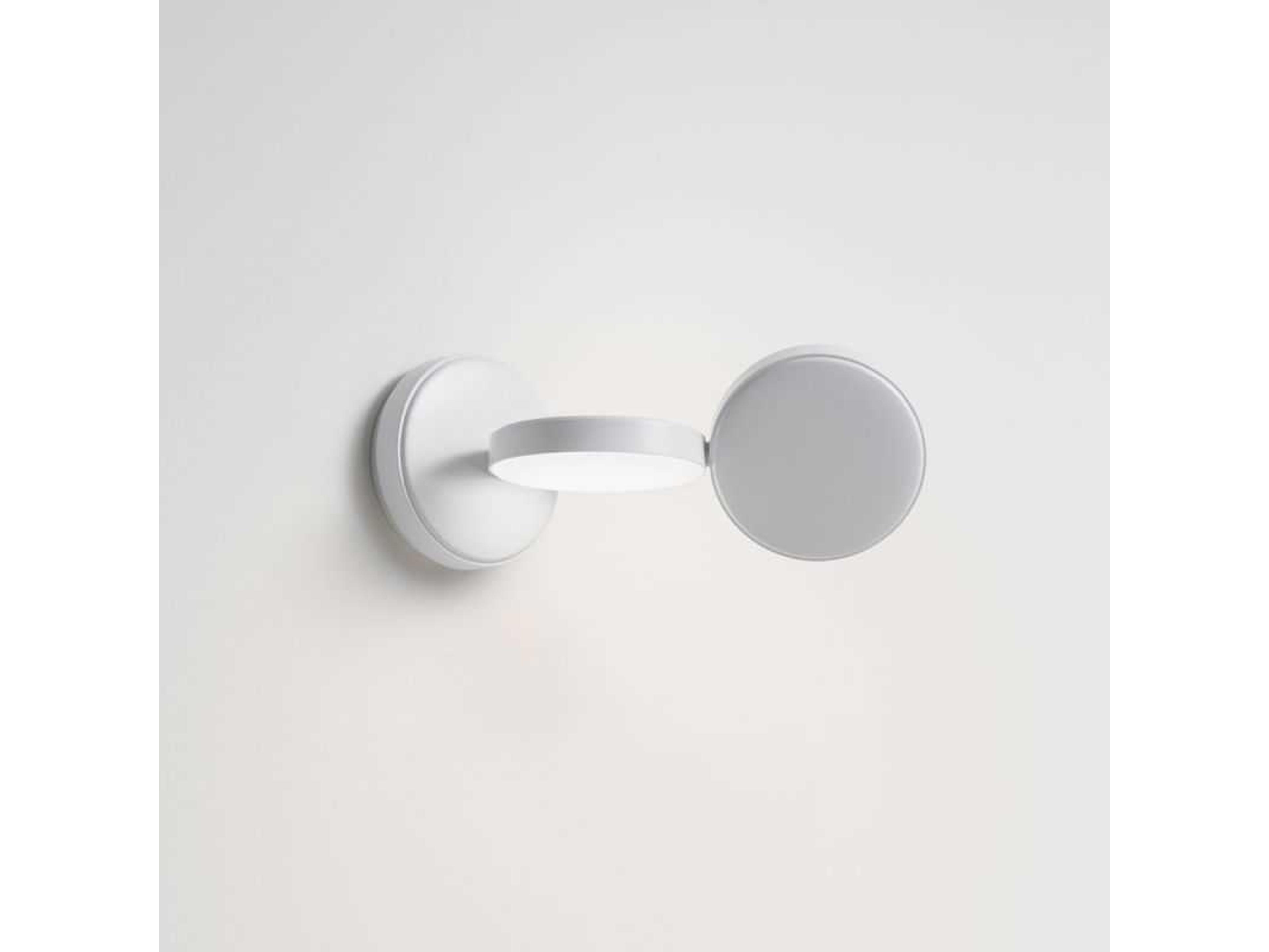 Optunia 2-Light White LED Wall Sconce