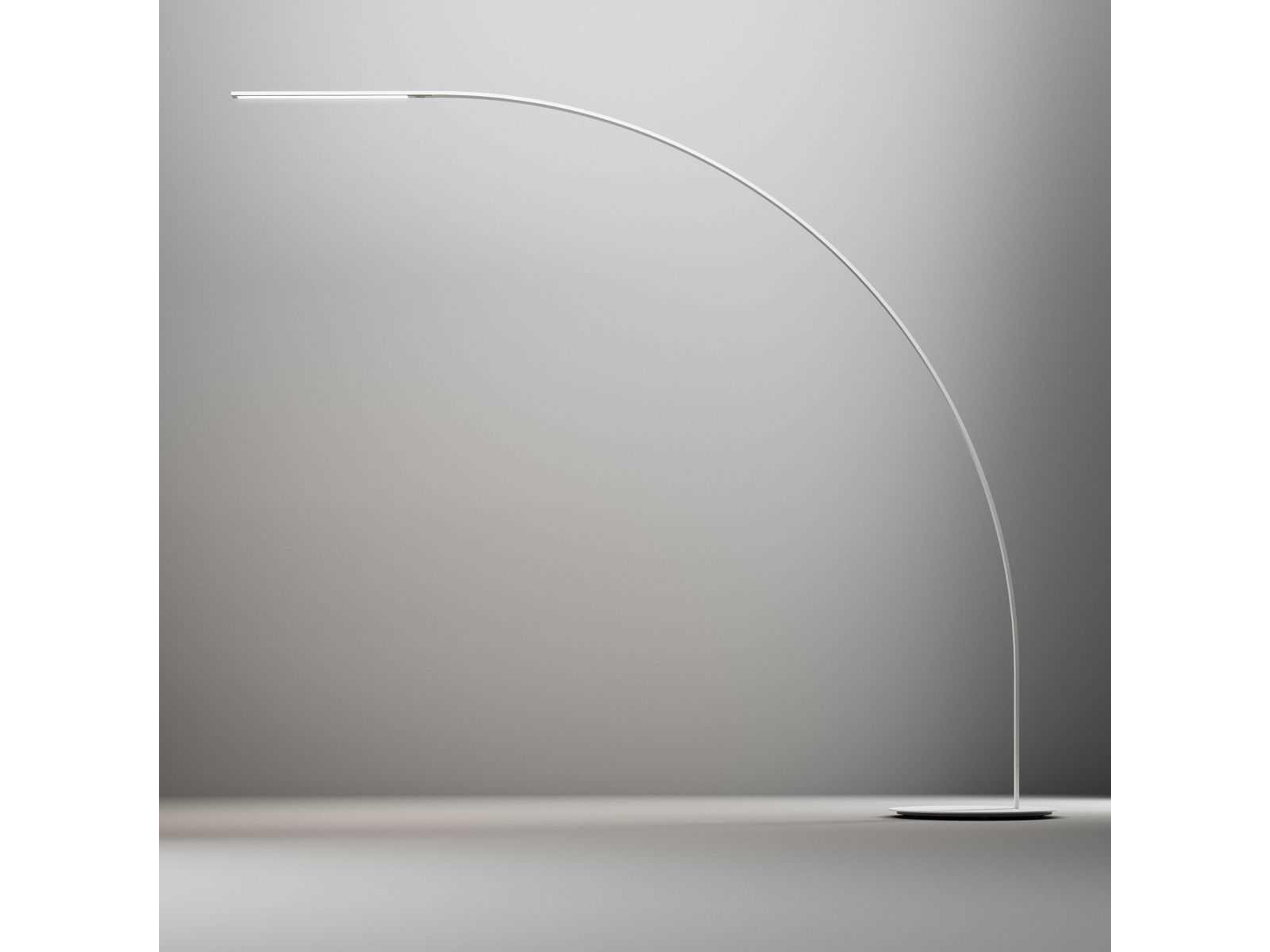 Yumi LED White Floor Lamp