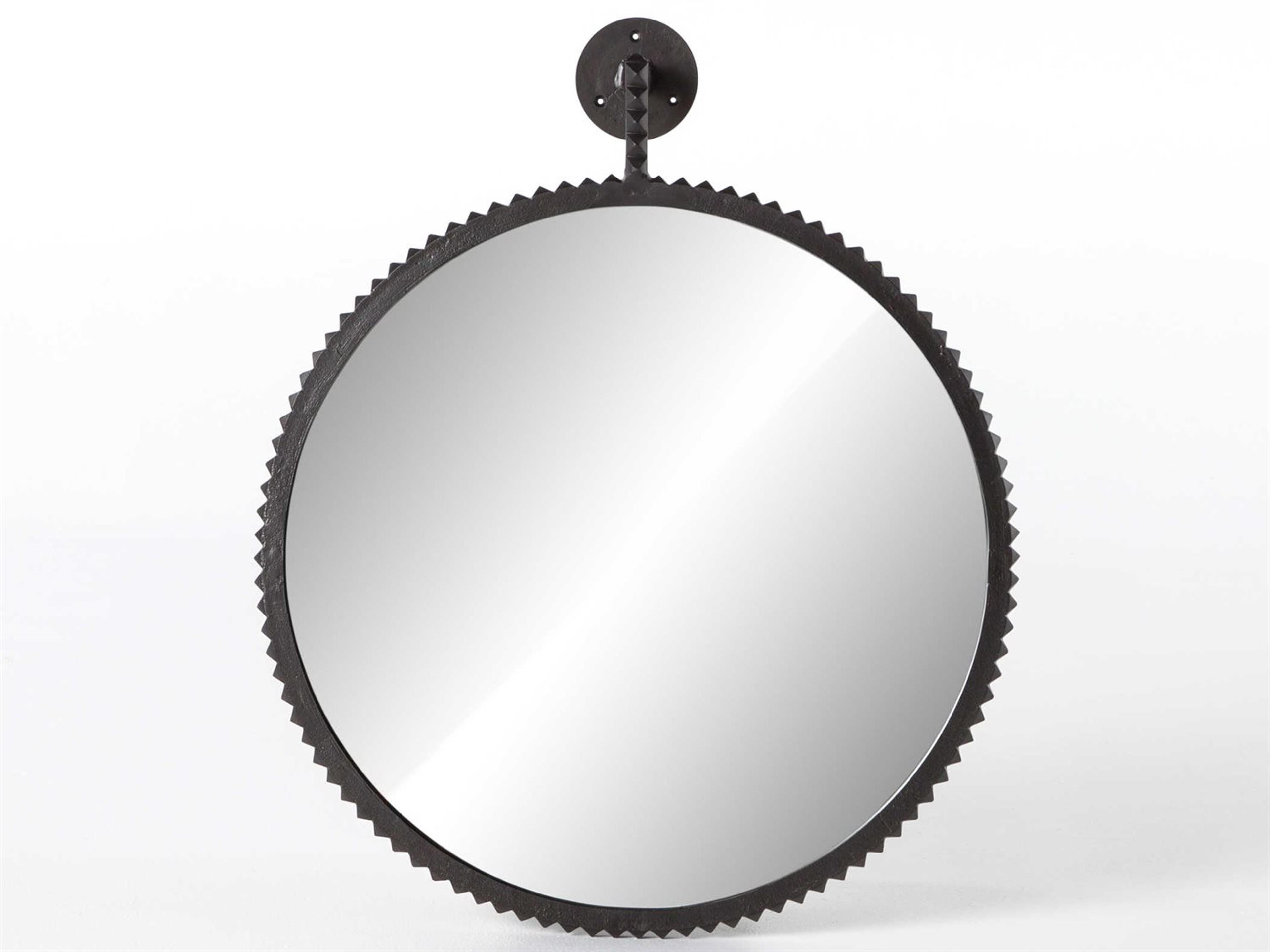 Luxecor Globetrotter Cru Round Wall Mirror