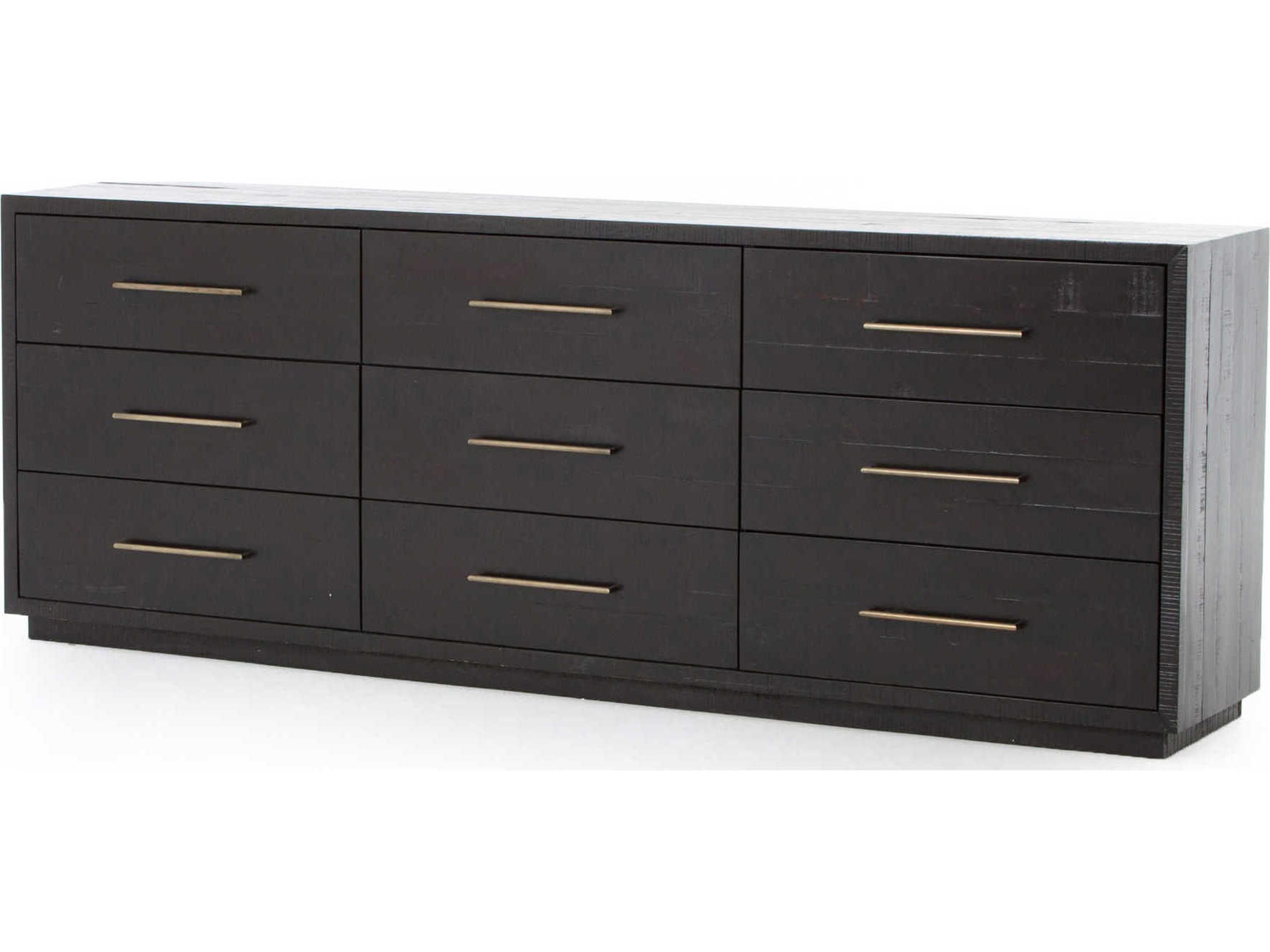 Globetrotter Suki 9-Drawers Acacia Wood Dresser