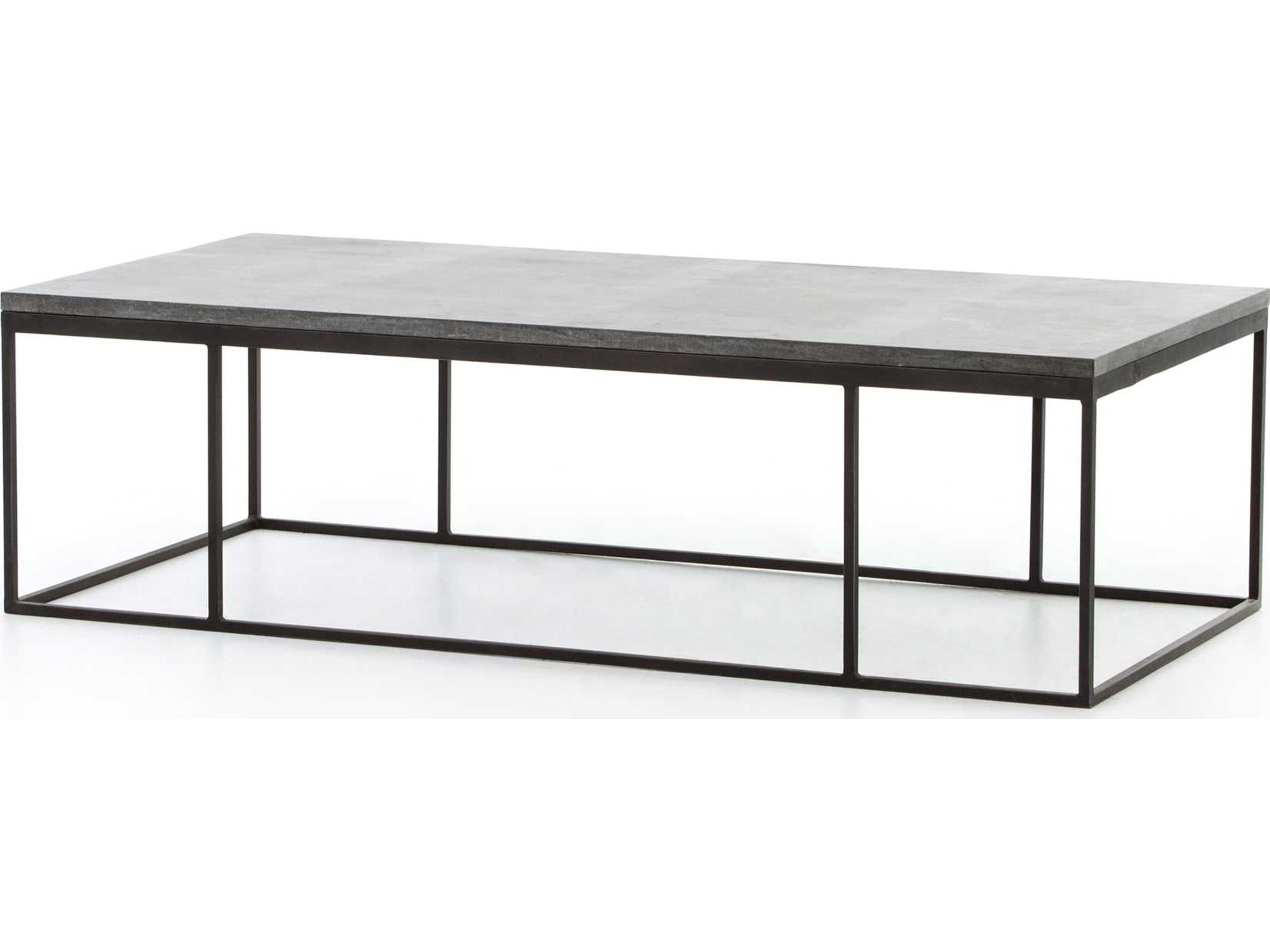 Luxecor Globetrotter Harlow Rectangular Stone Coffee Table