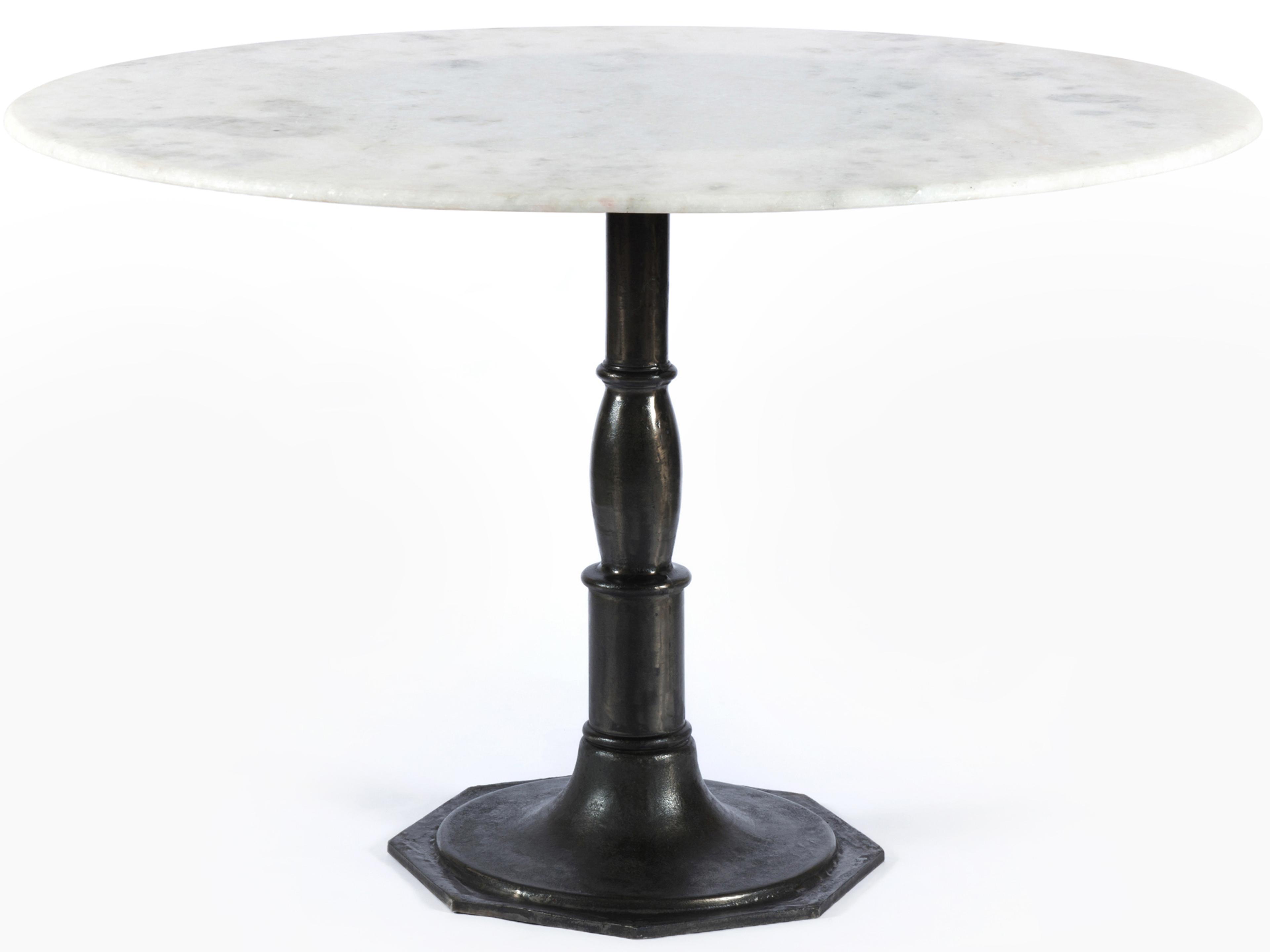 Globetrotter Lucy Round Marble Dining Table