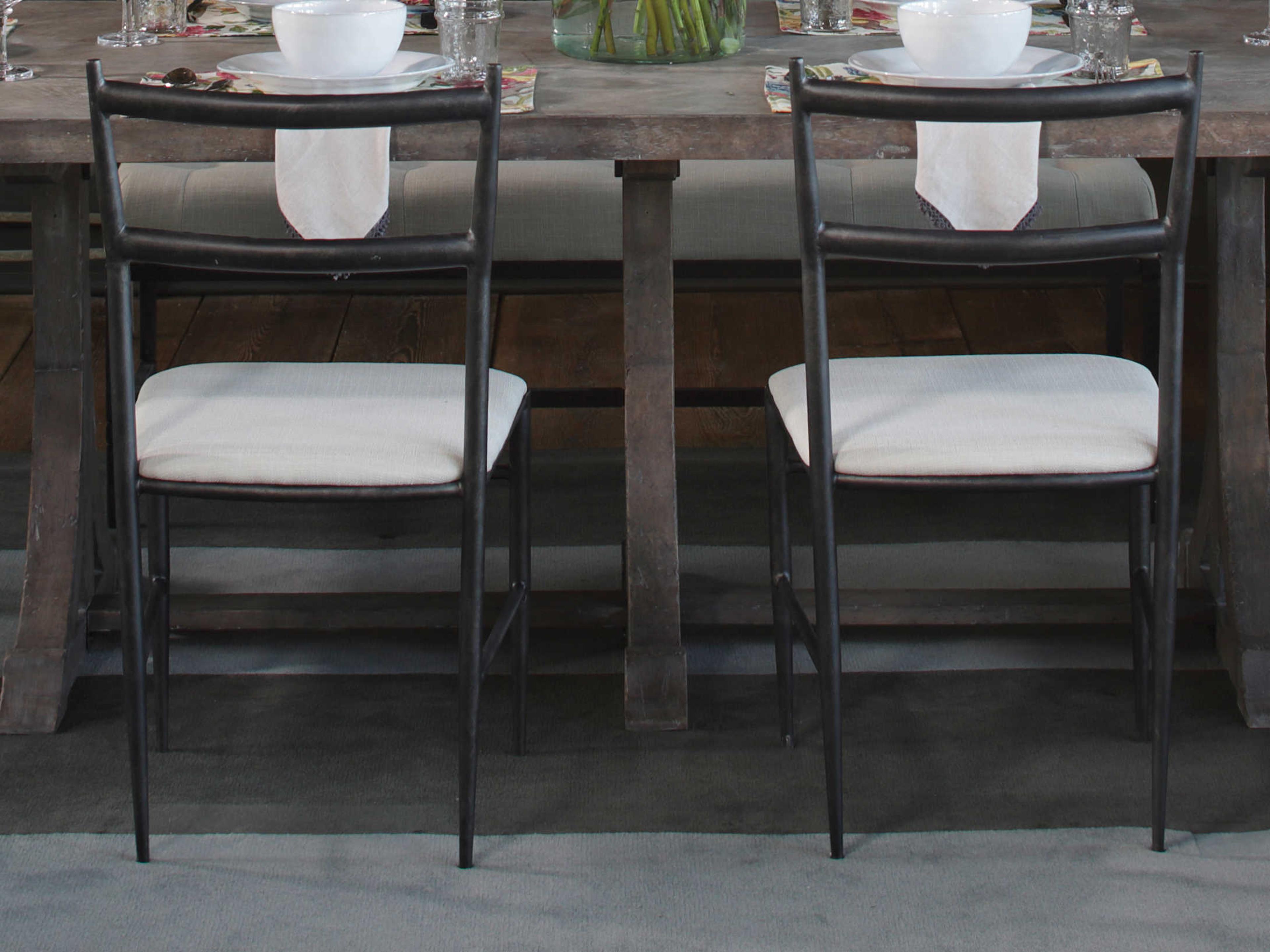 Gabby Ward Gray Upholstered Side Dining Chair