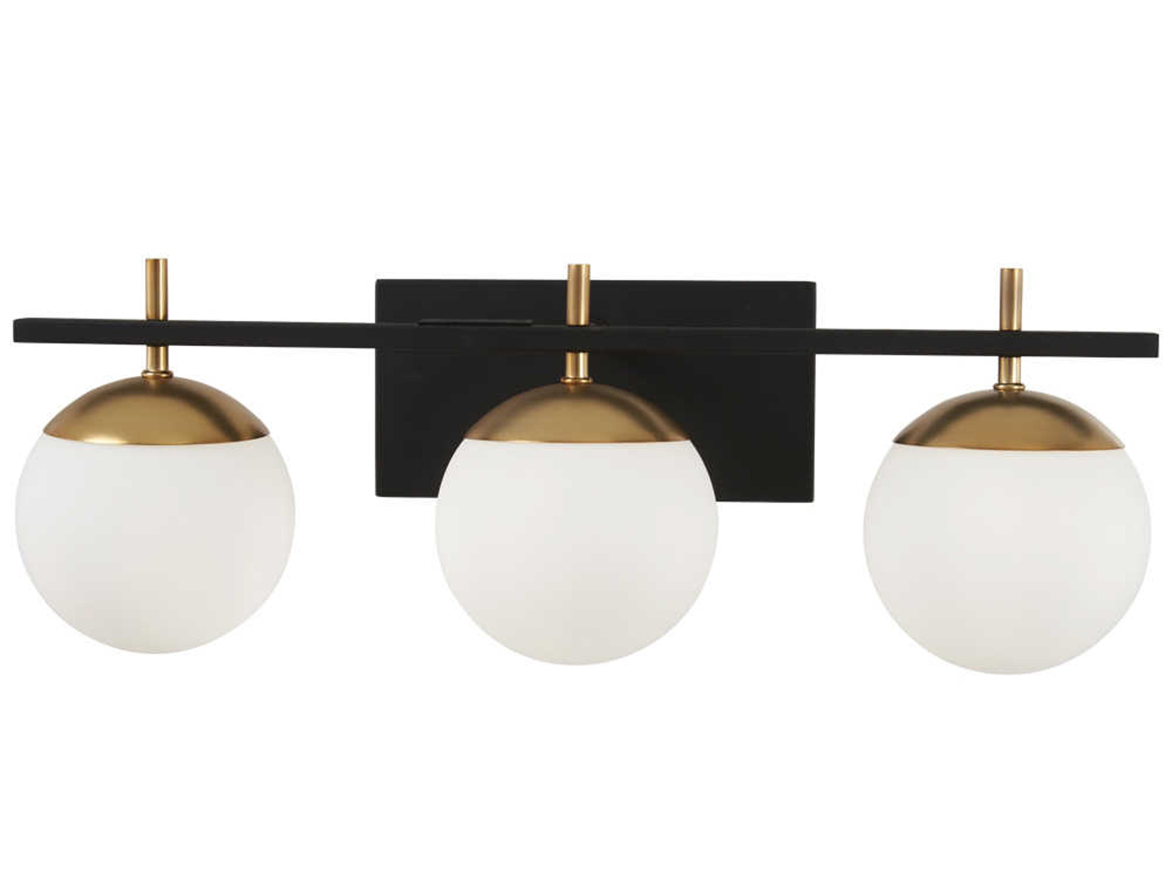 Alluria 3 Light Bath Vanity 24 Inch Two Tone