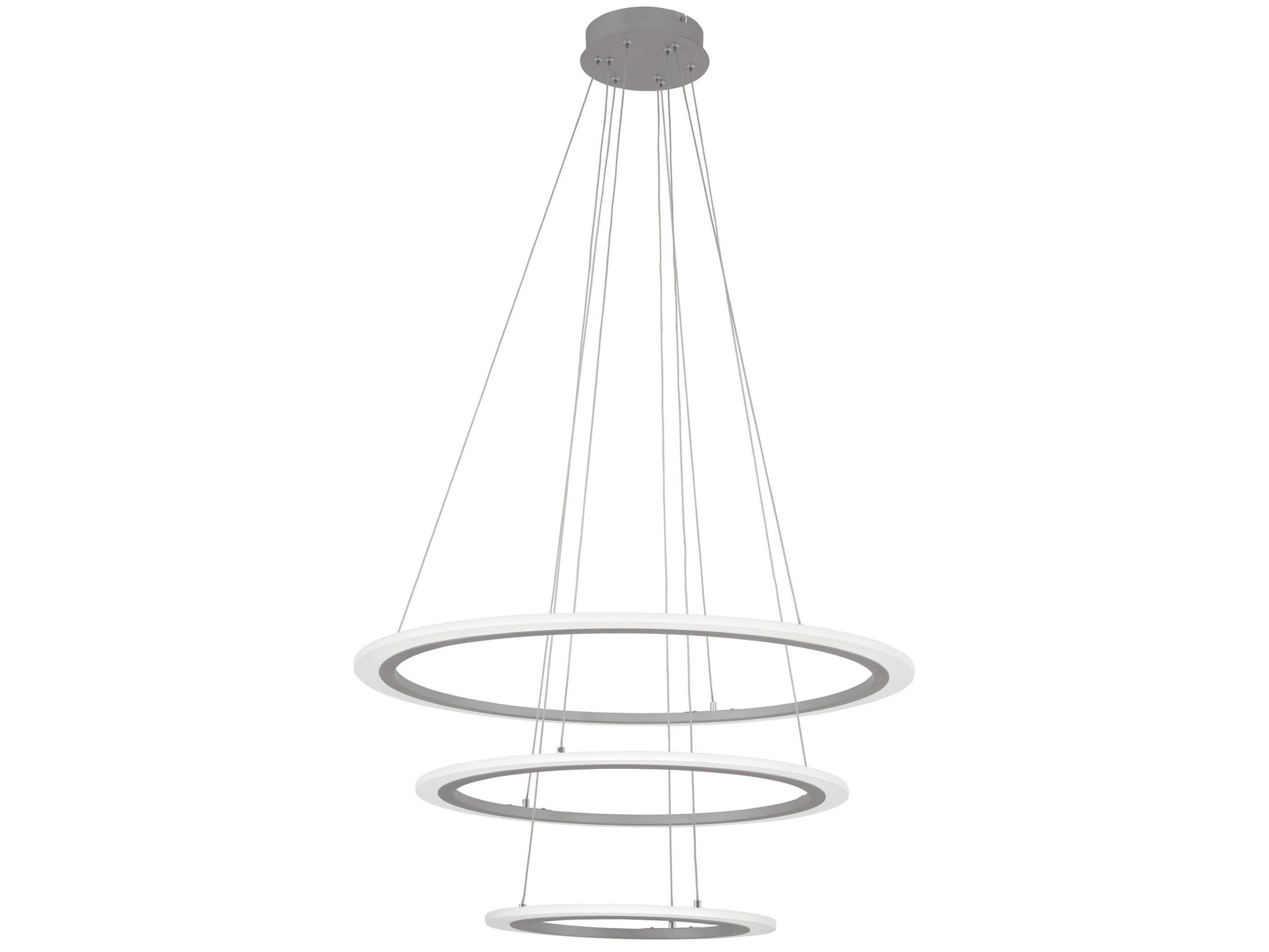 Discovery LED Pendant Contemporary 3-Ring Light
