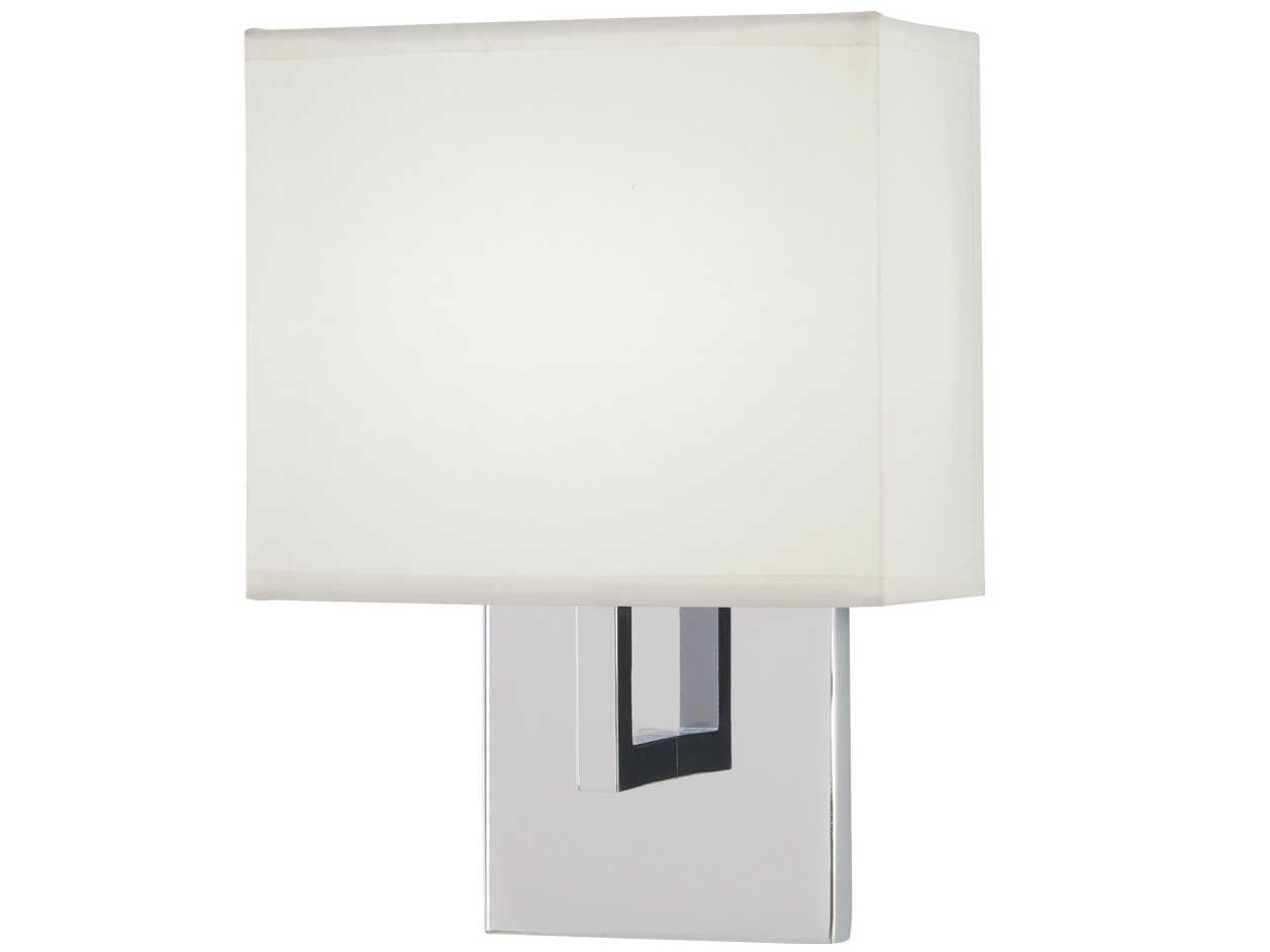 George Kovacs 1-Light Chrome Glass LED Wall Sconce