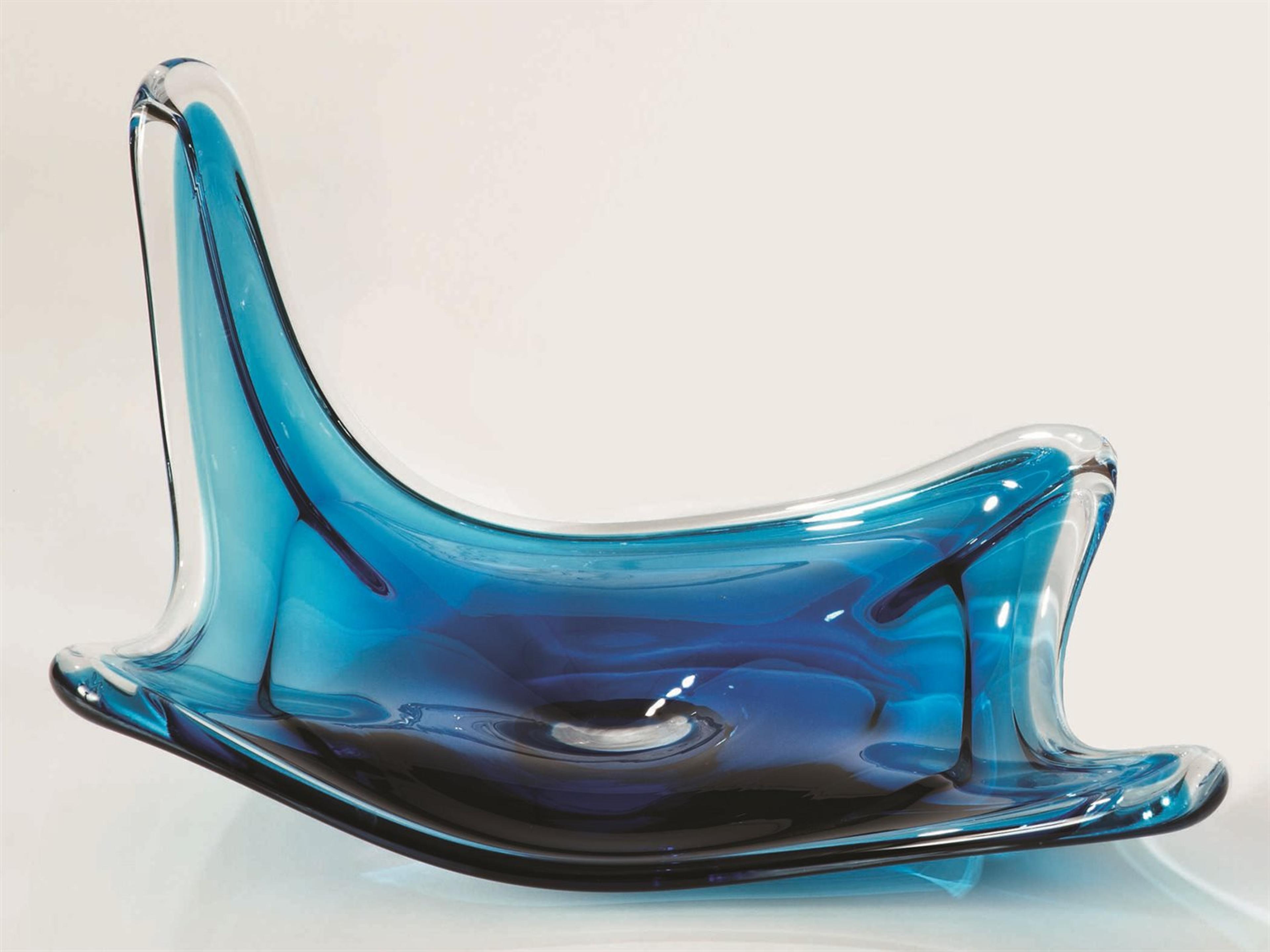 Global Views Stingray Aqua Decorative Bowl