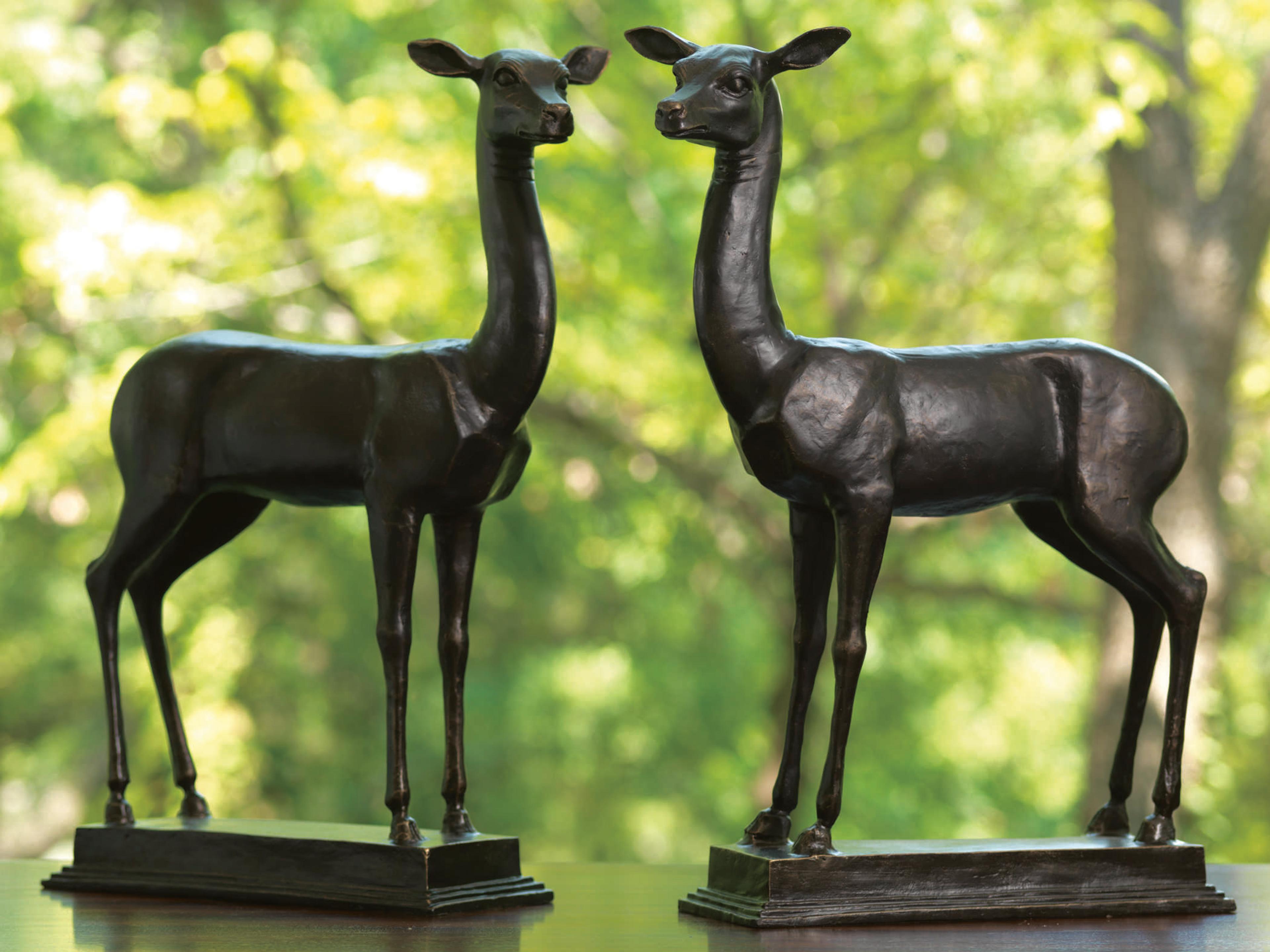 Fawns Large Sculpture Set of 2
