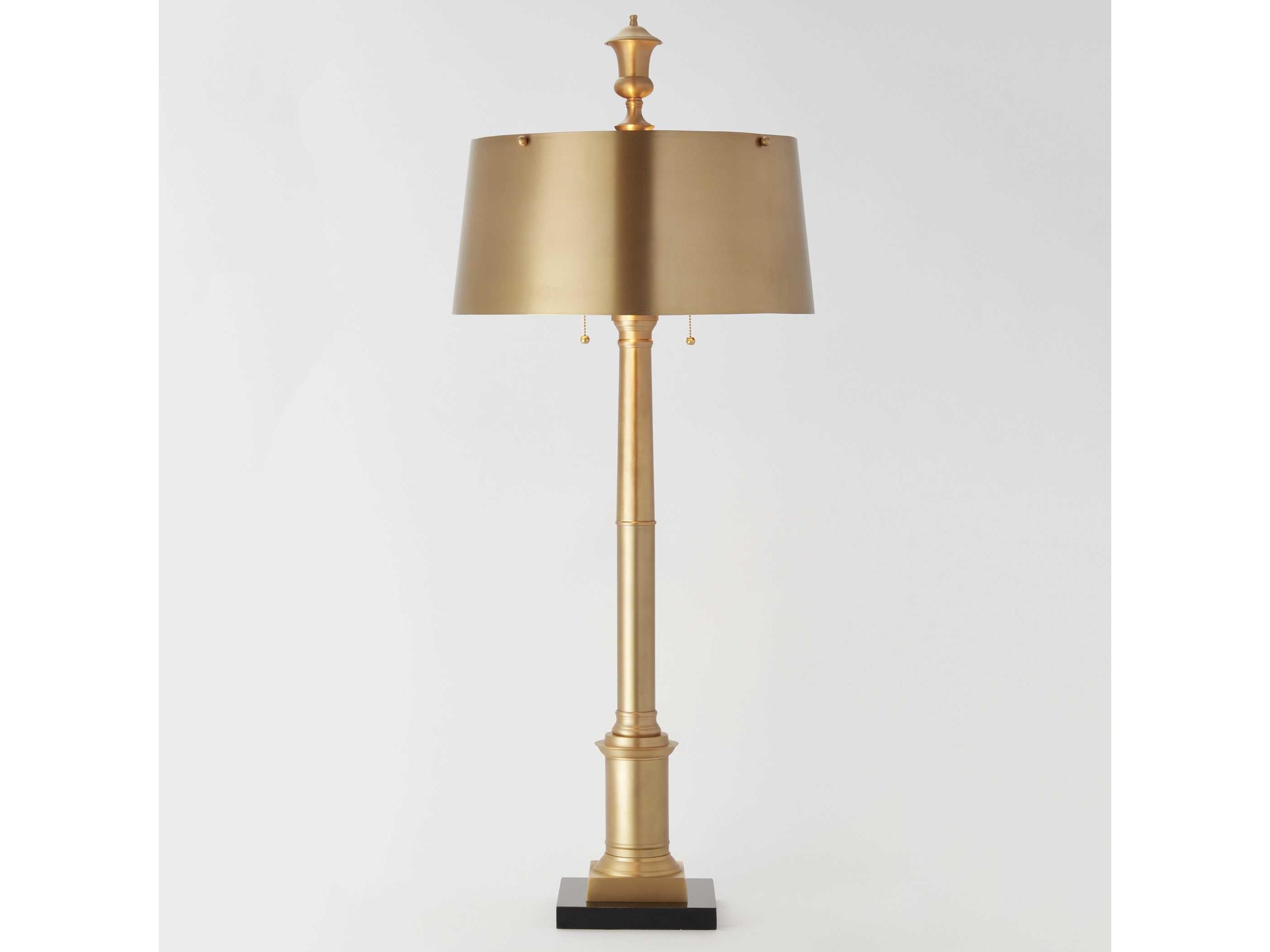 Antique Brass Floor Lamp