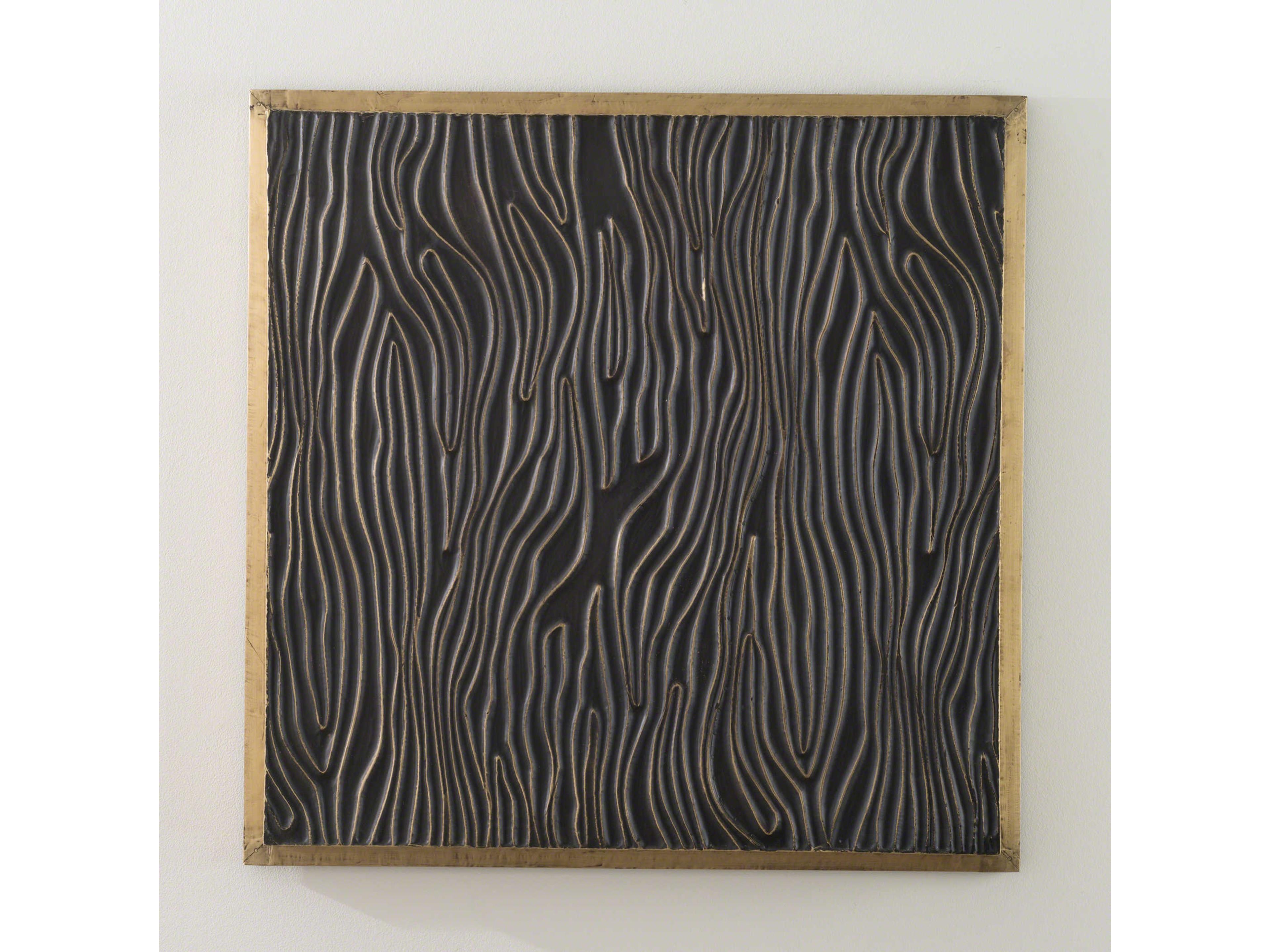 Bronze/Brass Forest Wall Panel