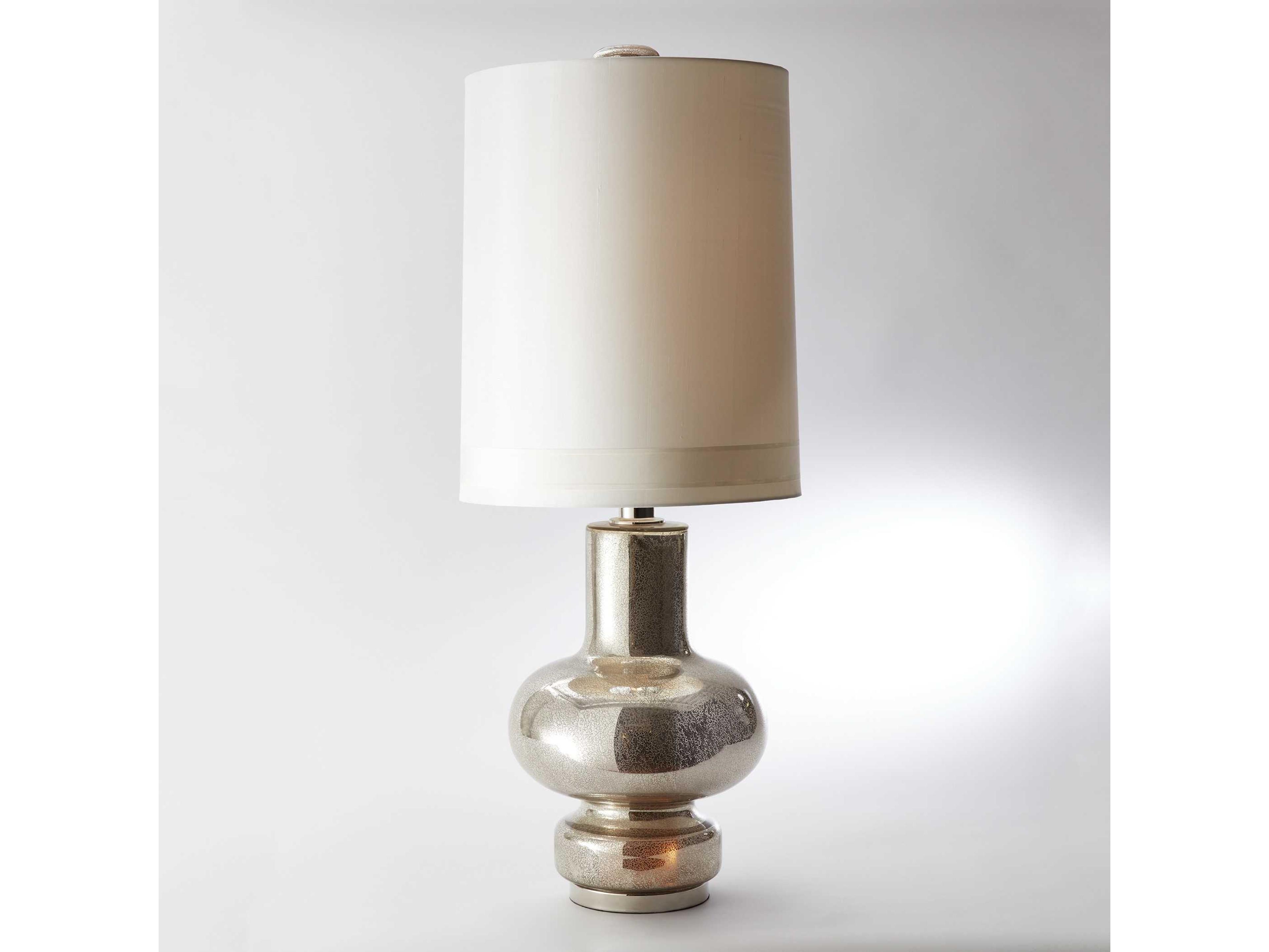 Inner Light Nickel Buffet Lamp