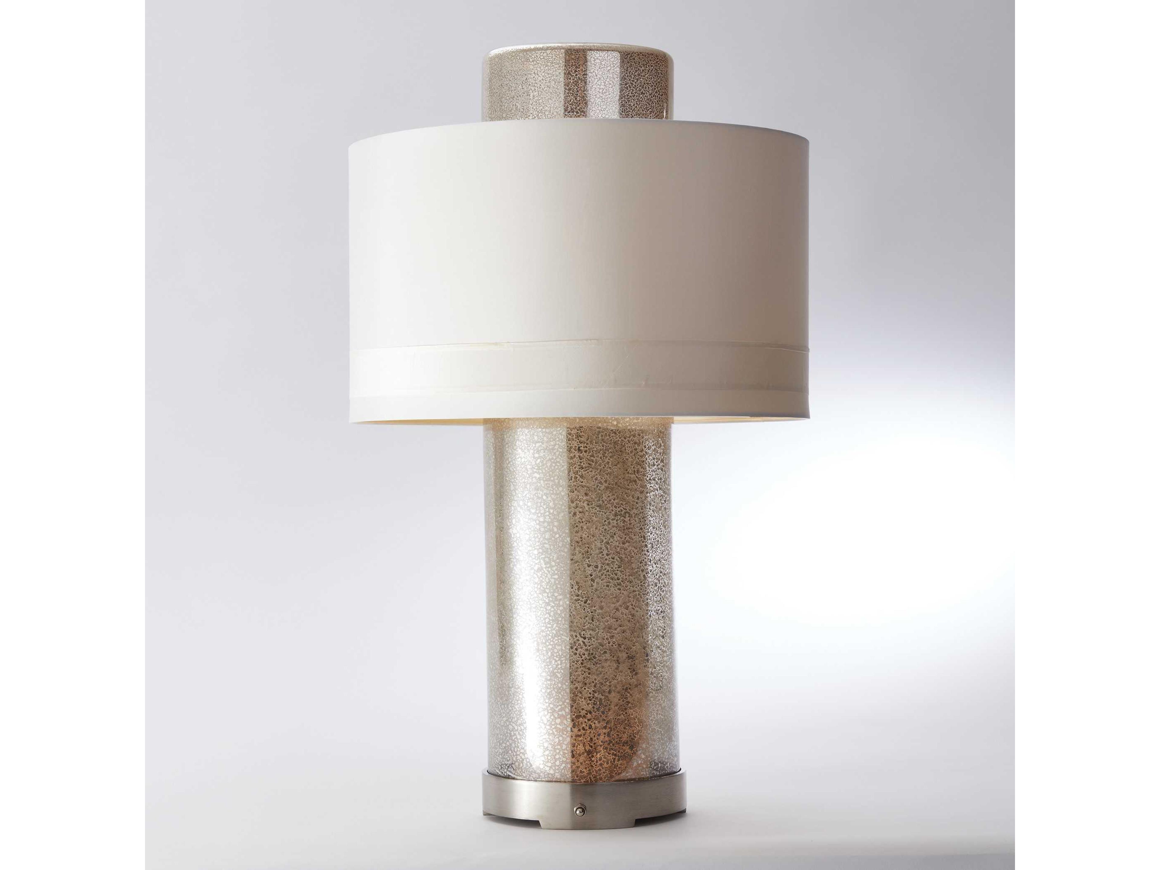 Global Views Lighthouse Nickel Buffet Lamp